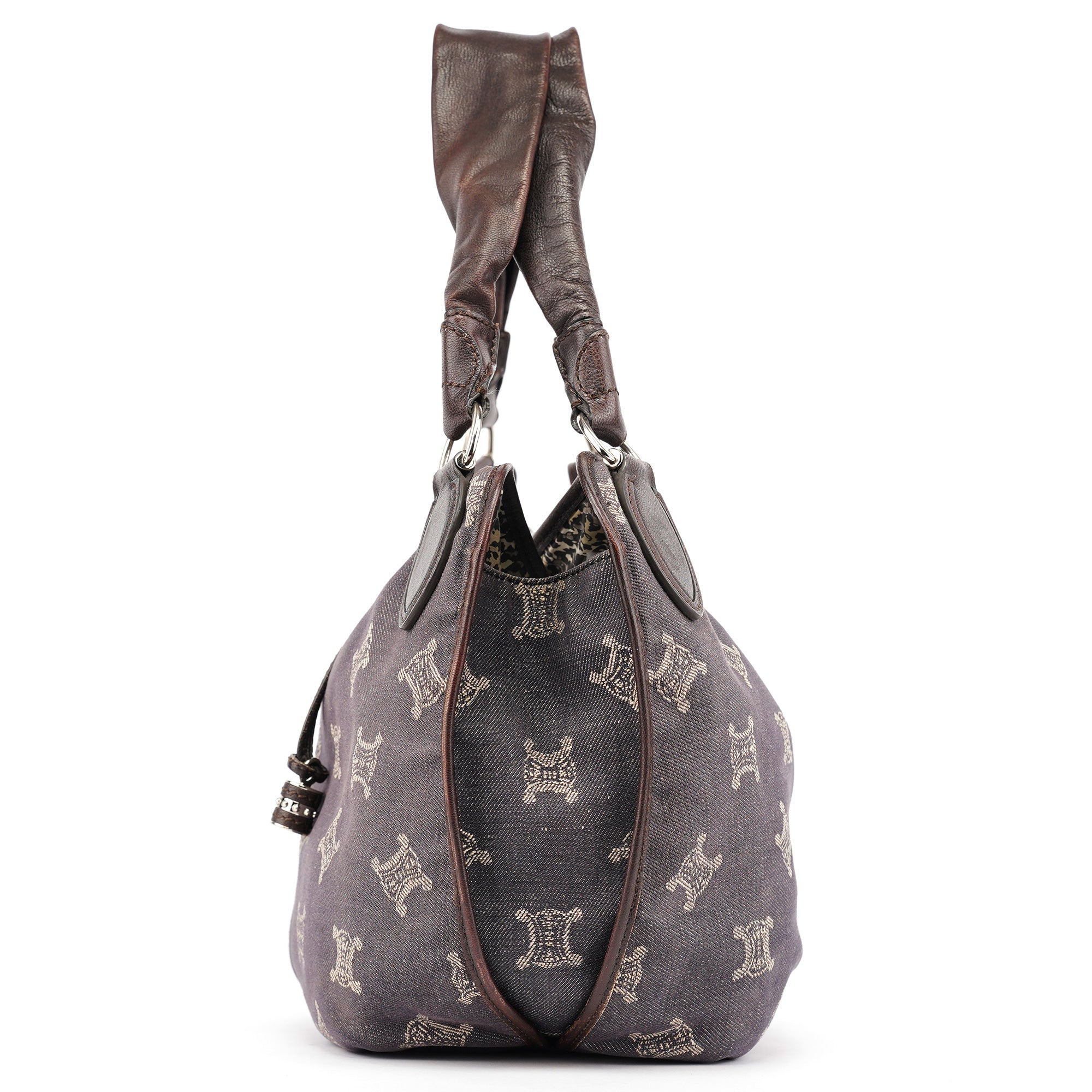 Denim Monogram Bittersweet Shoulder Bag
