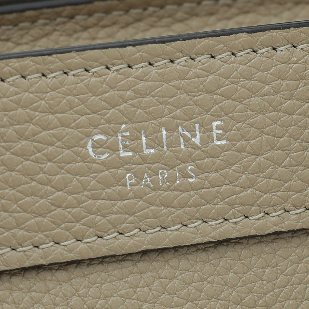 Celine Dune Nano Luggage Drummed Bag