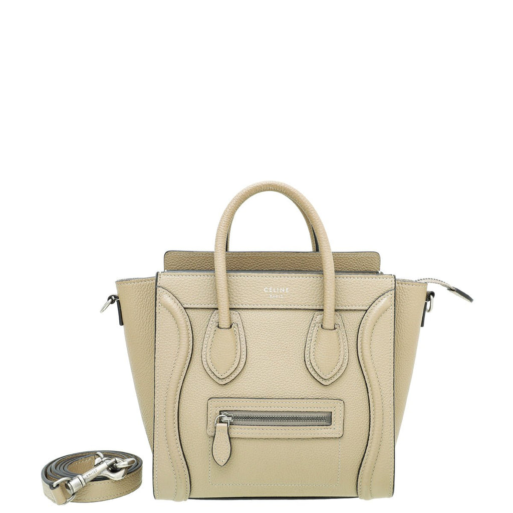 Celine Dune Nano Luggage Drummed Bag