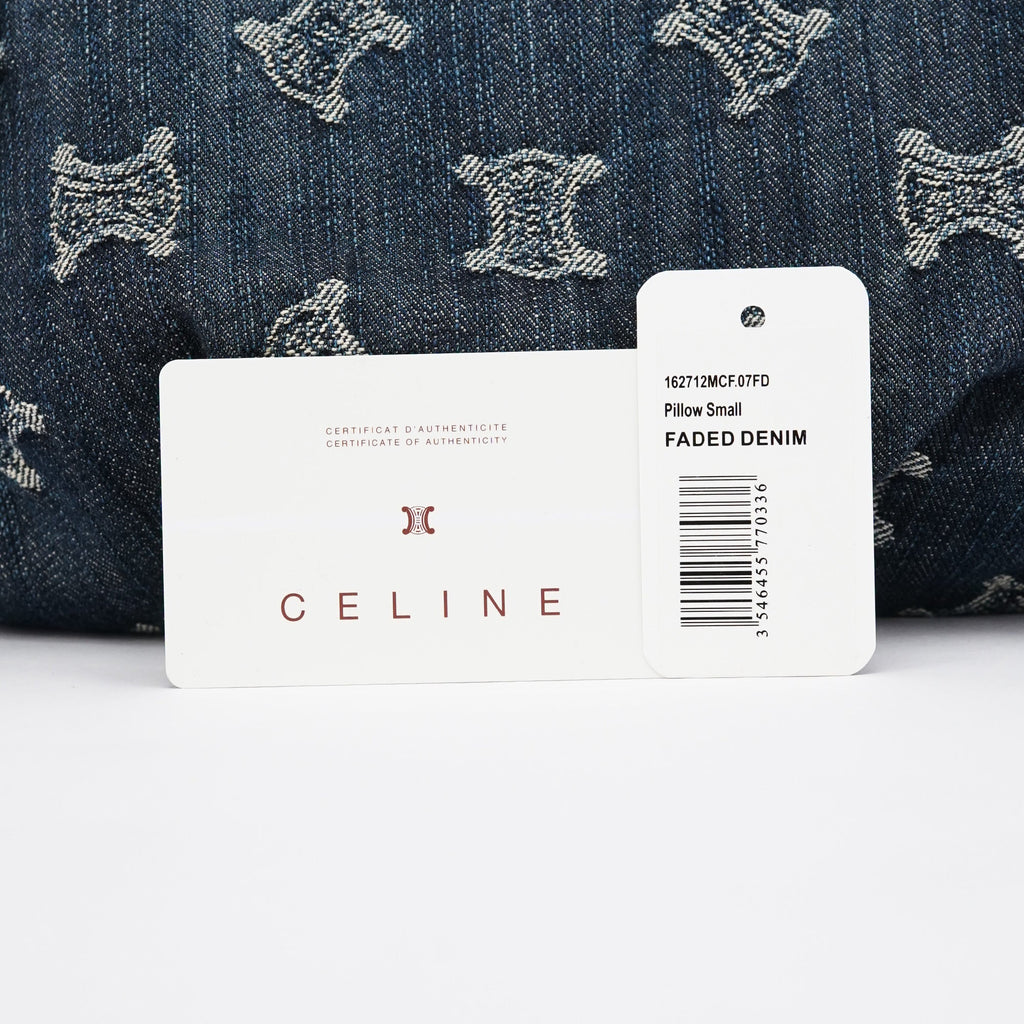 Gradient Monogram Denim Pillow 2-Way Bag