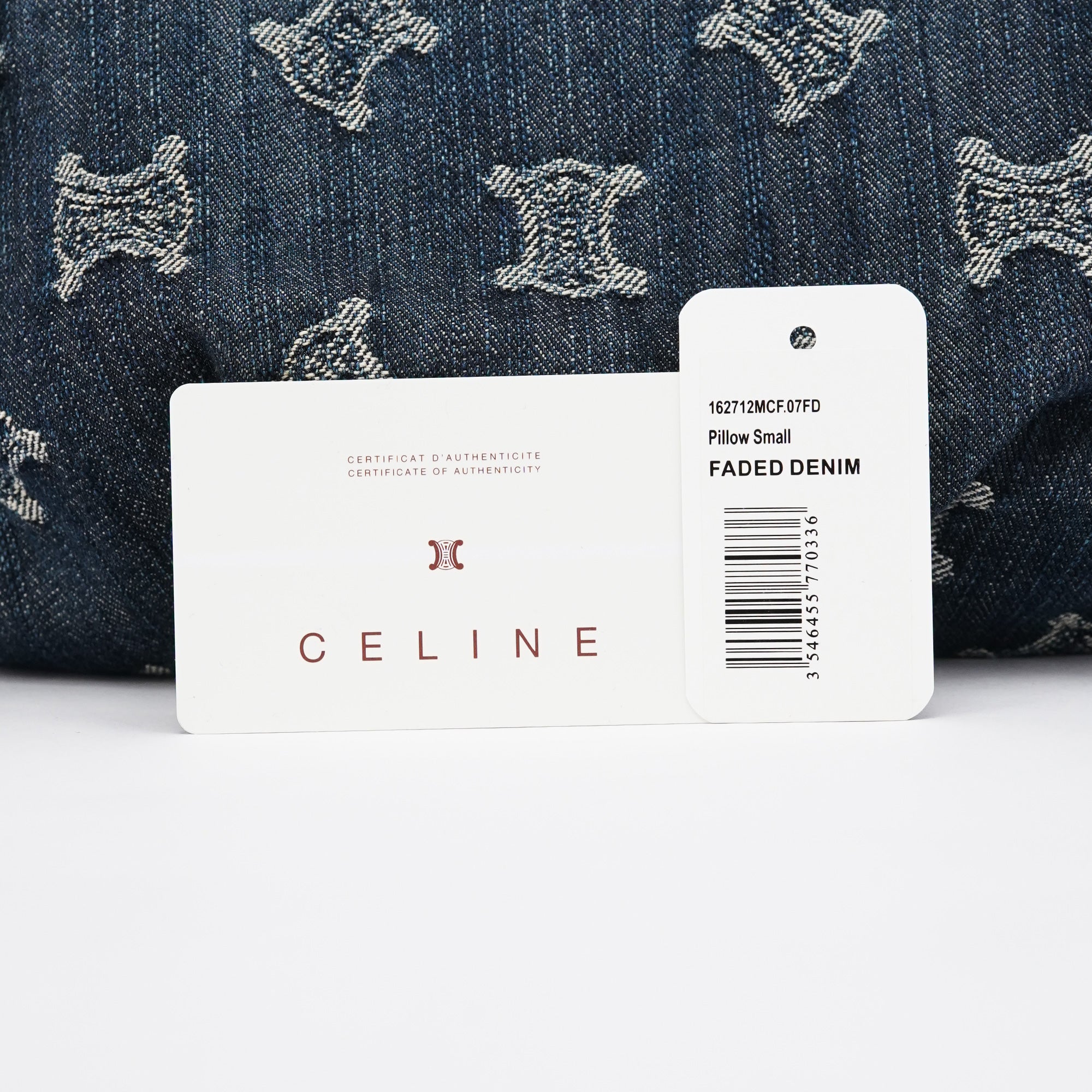 Gradient Monogram Denim Pillow 2-Way Bag