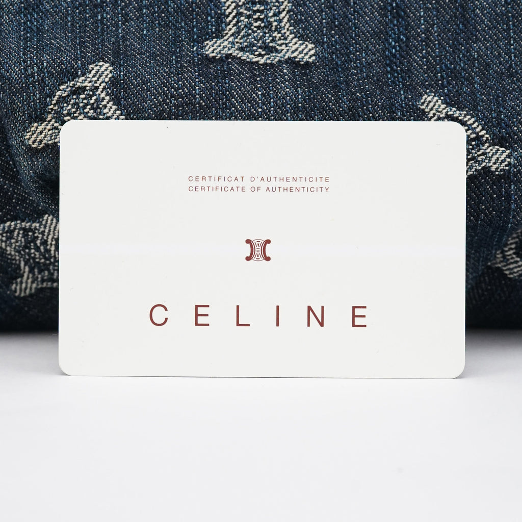 Gradient Monogram Denim Pillow 2-Way Bag