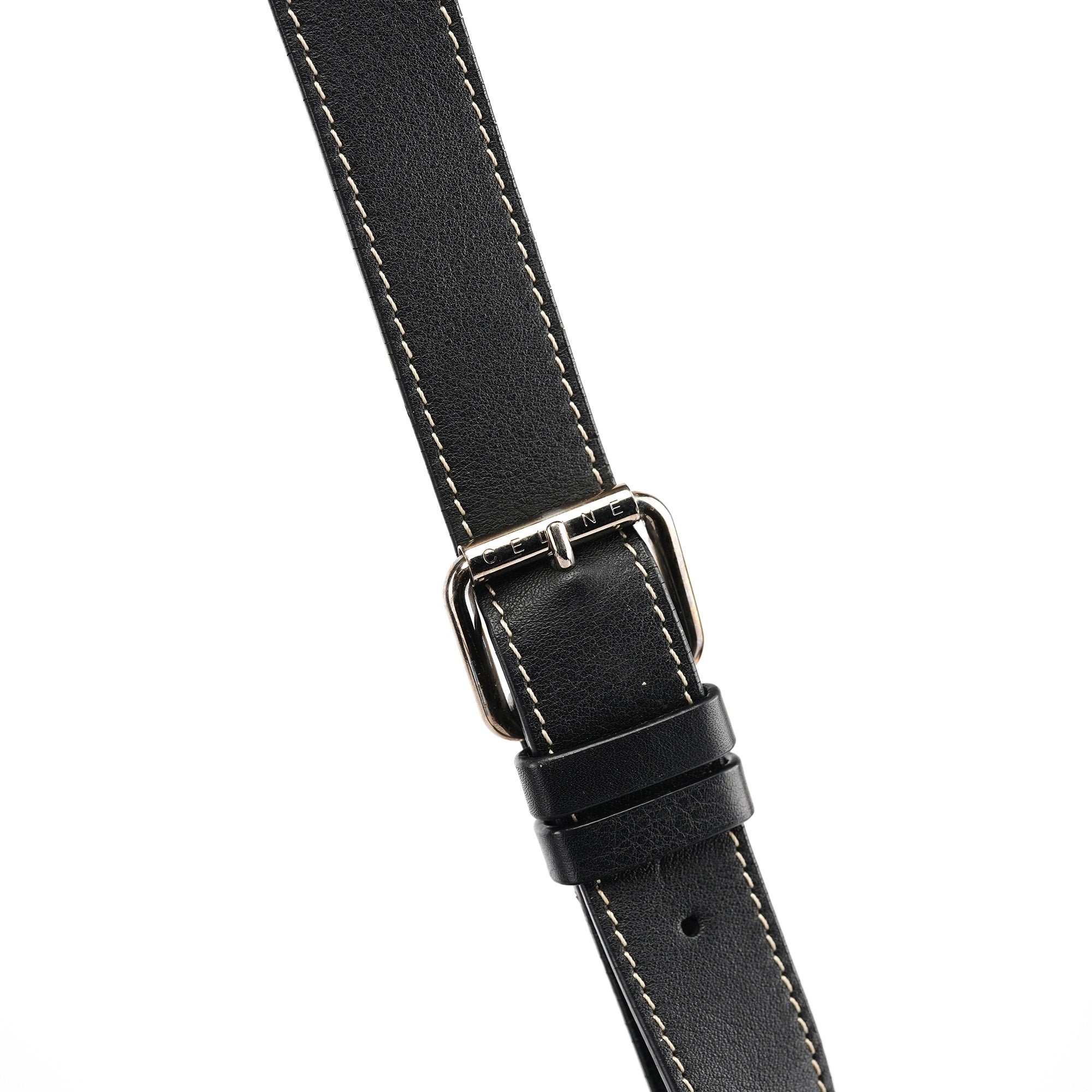 Grey Macadam Crossbody Bag
