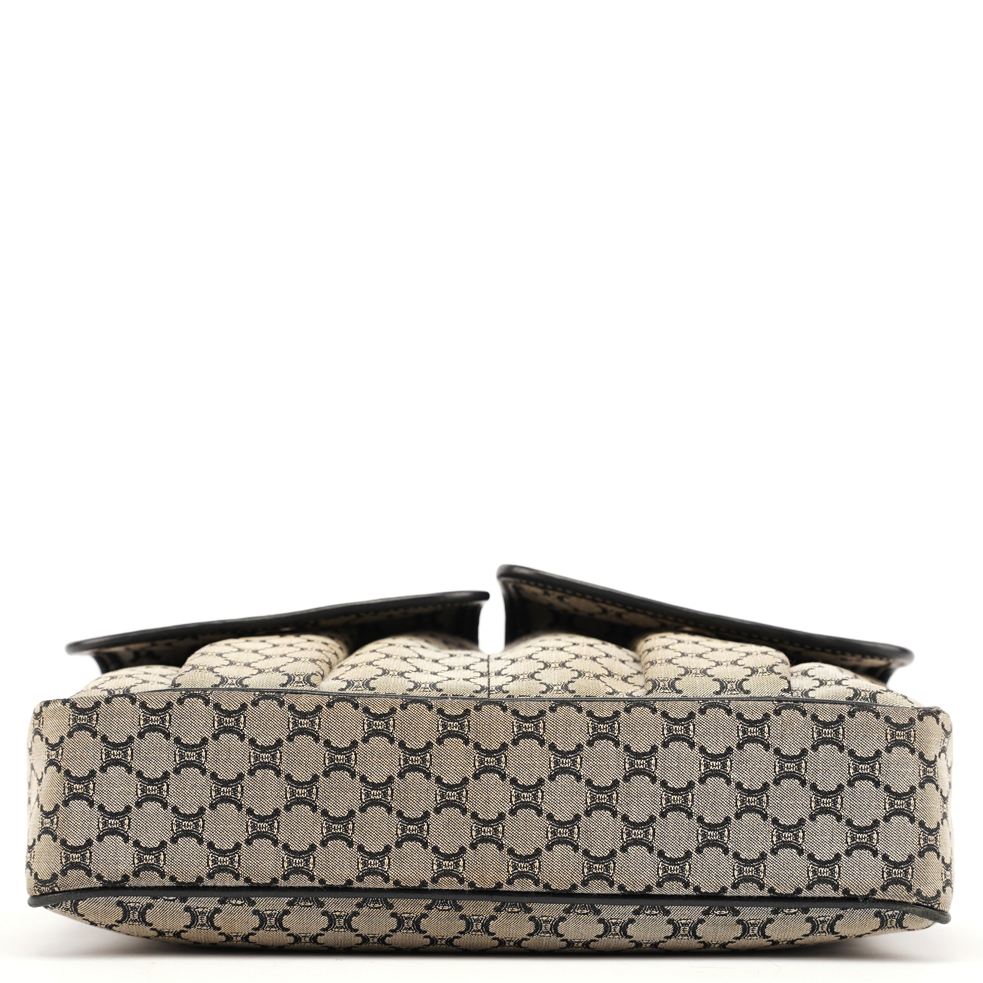 Grey Macadam Crossbody Bag