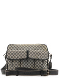 Grey Macadam Crossbody Bag