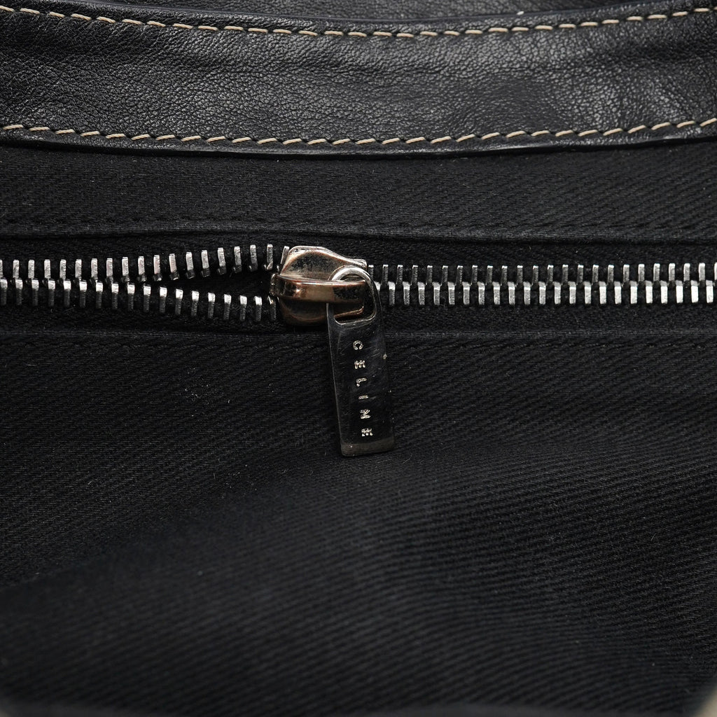 Grey Macadam Monogram Shoulder Bag