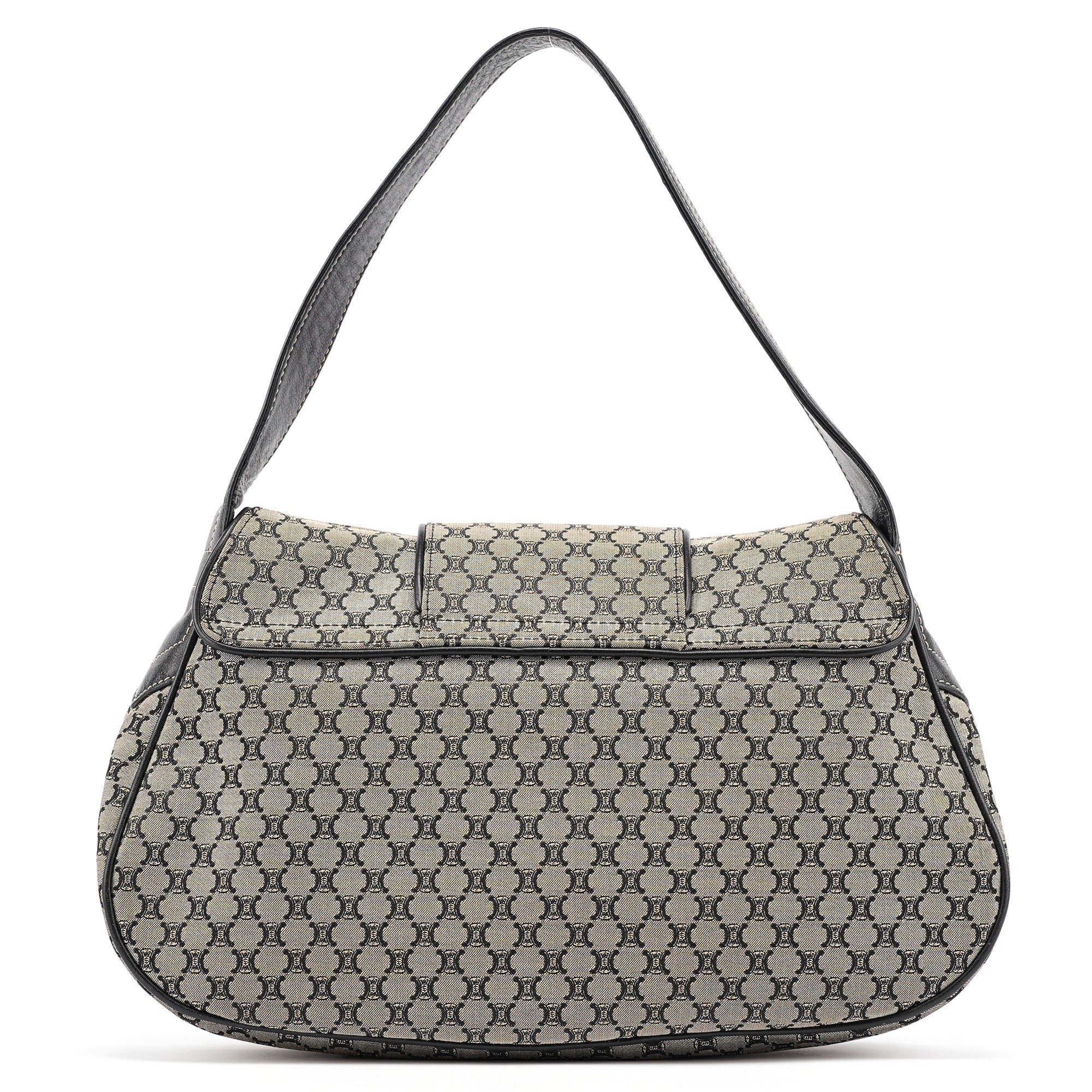 Grey Macadam Monogram Shoulder Bag