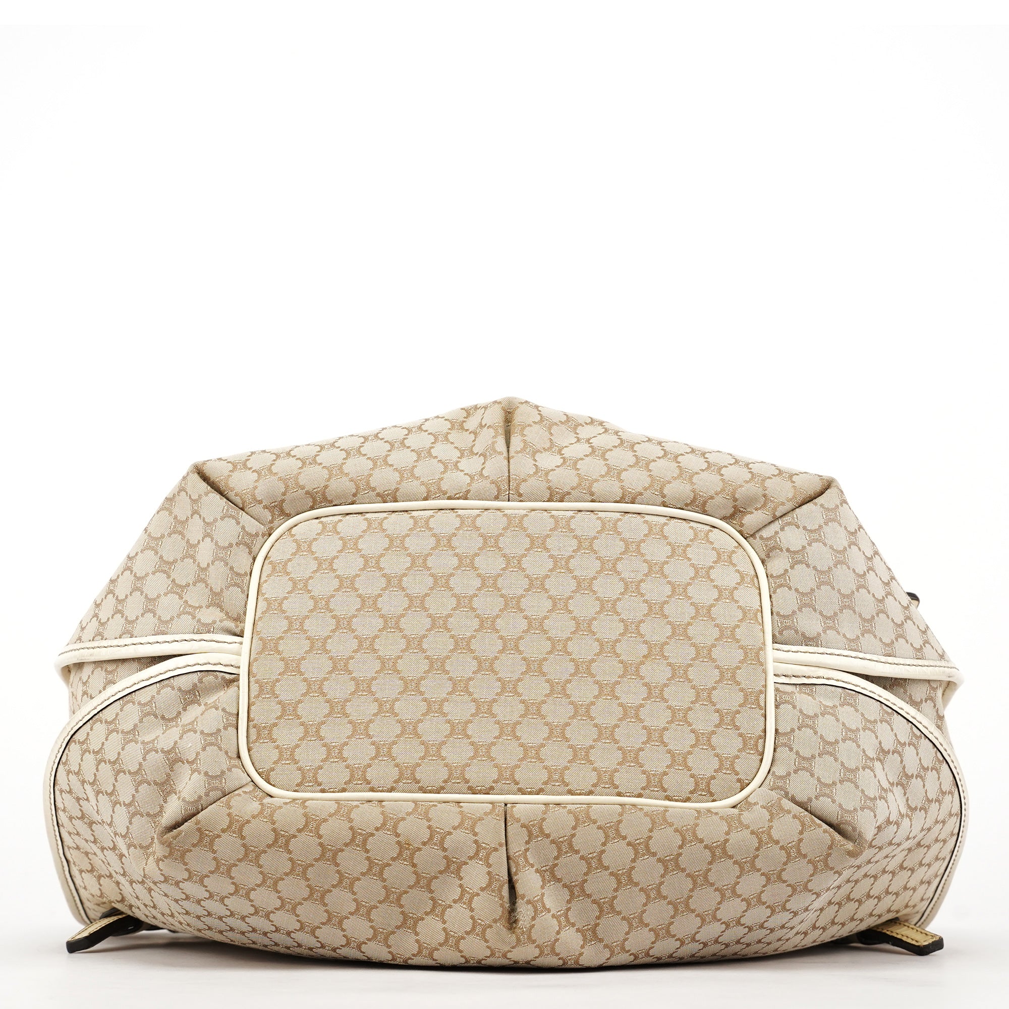 Ivory Canvas Leather Bittersweet Shoulder Bag