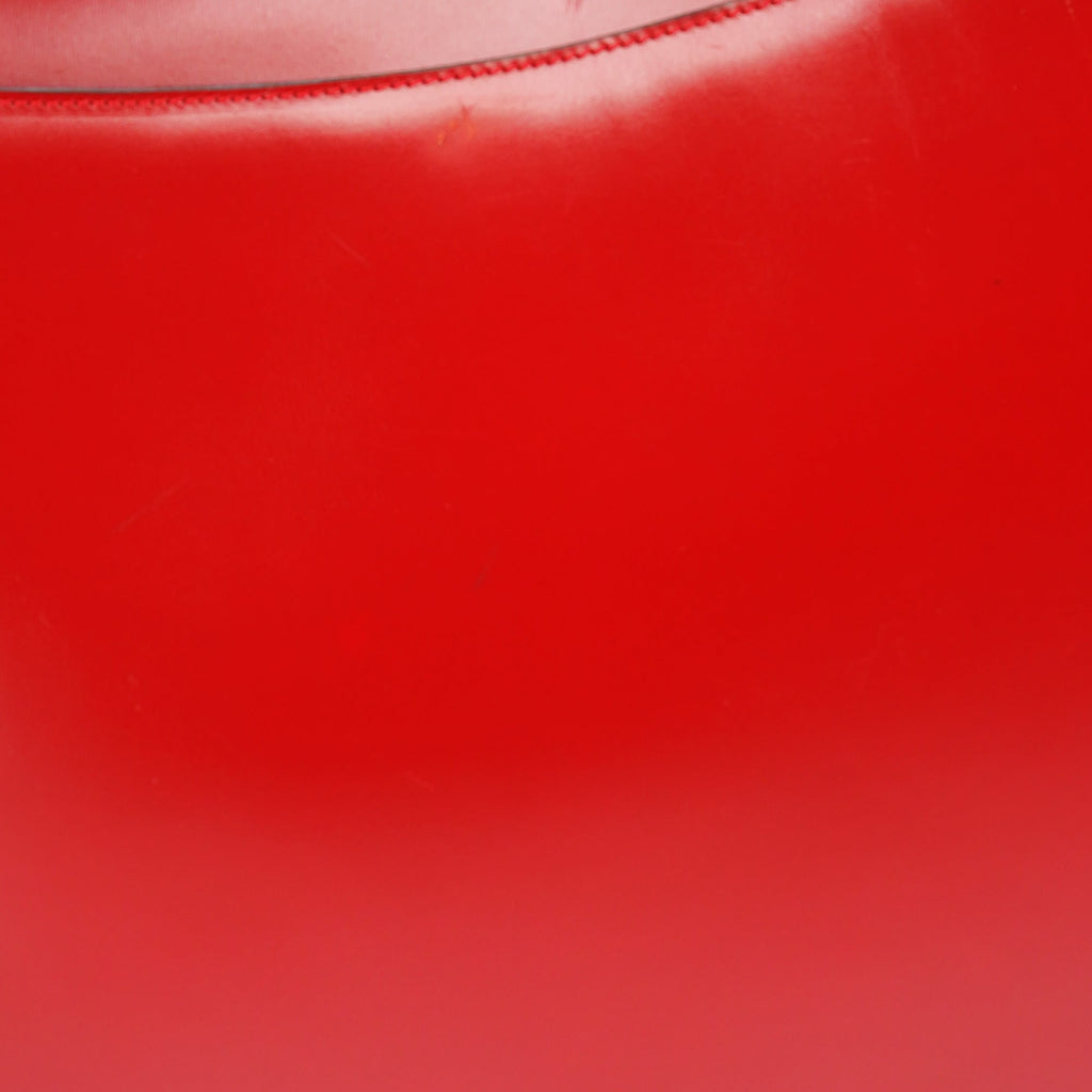 Large Red Leather Shoulder Bag