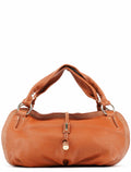 Light Brown Leather Bittersweet Shoulder Bag