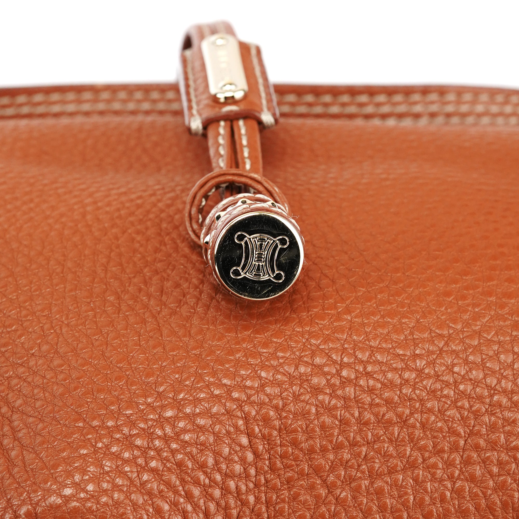 Light Brown Leather Bittersweet Shoulder Bag