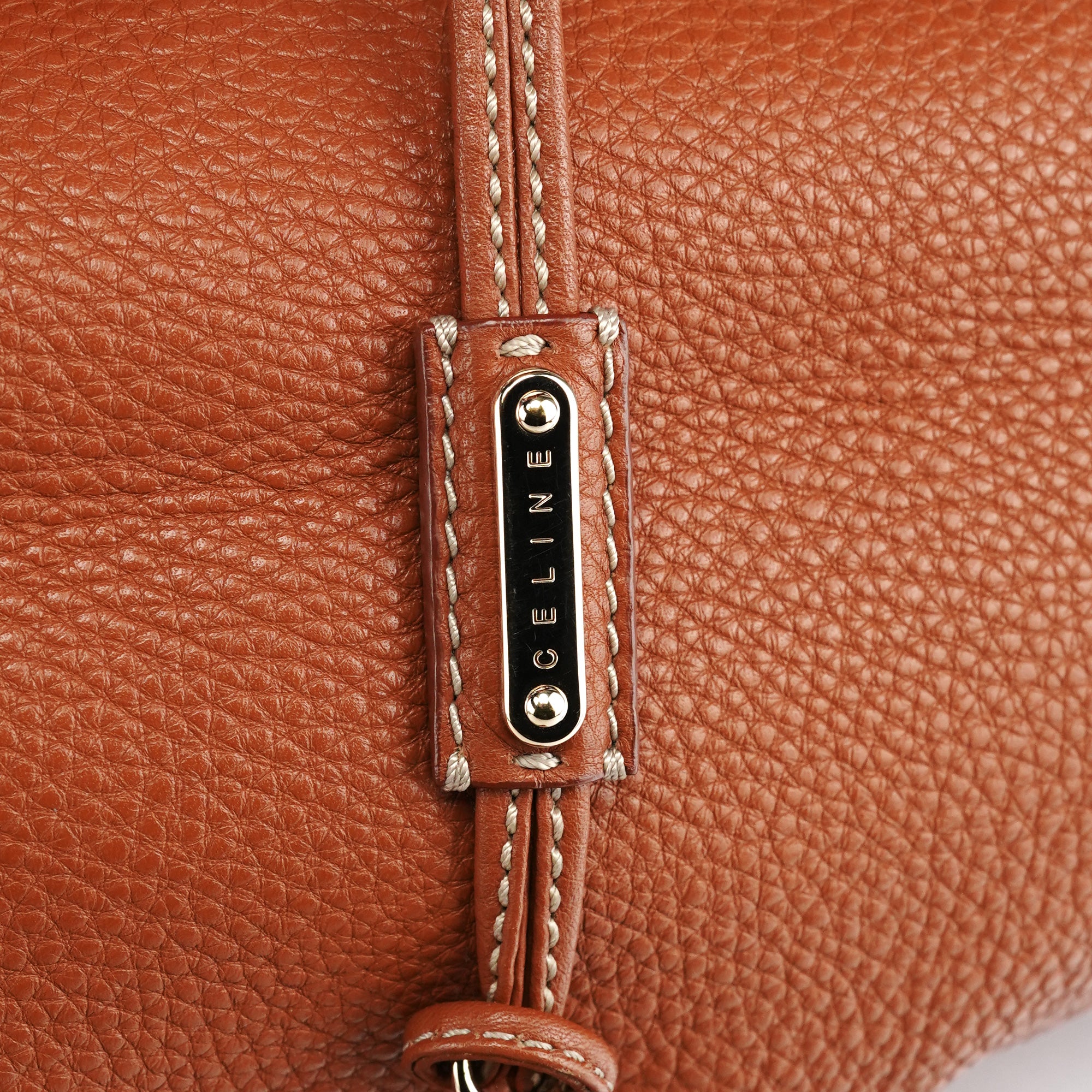 Light Brown Leather Bittersweet Shoulder Bag