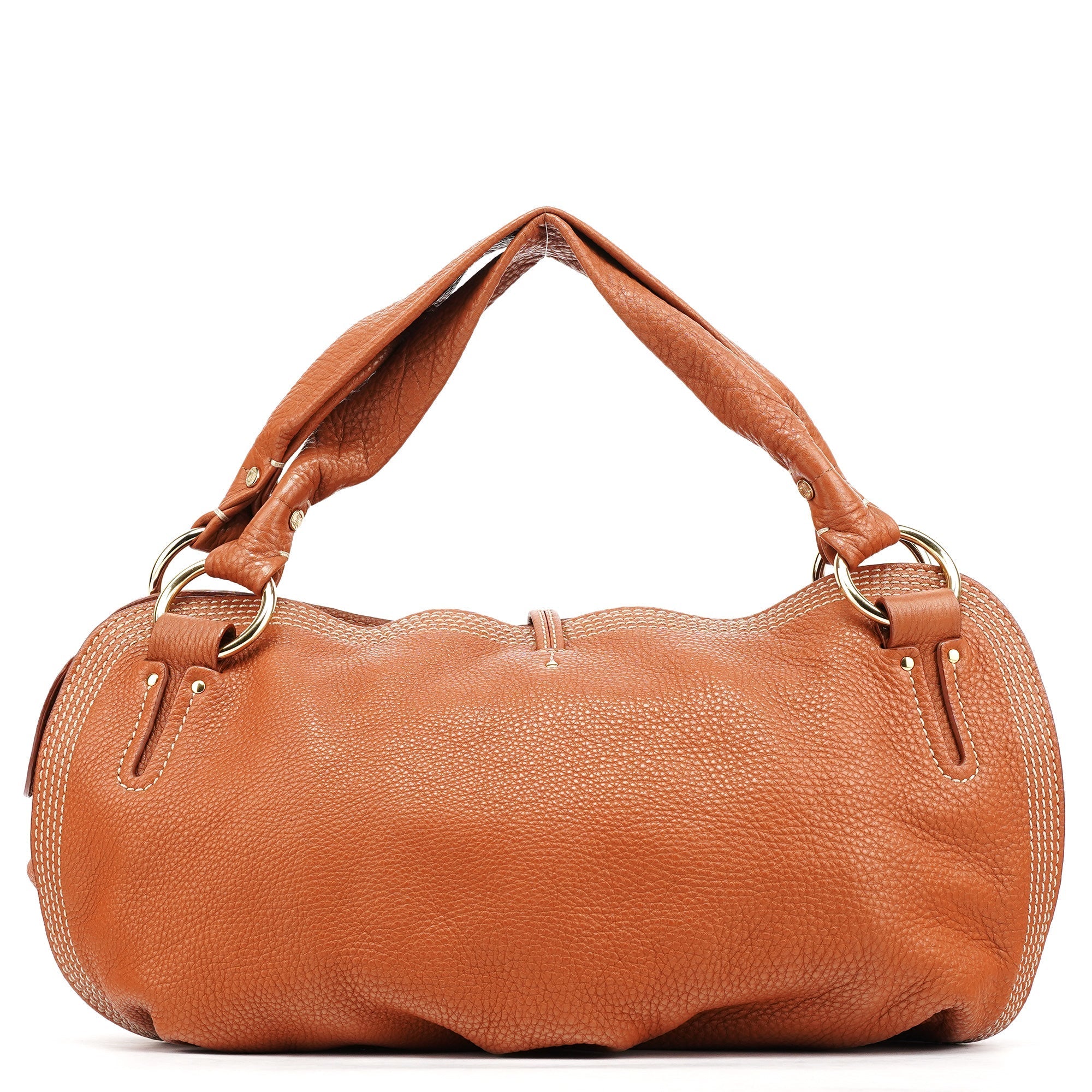 Light Brown Leather Bittersweet Shoulder Bag