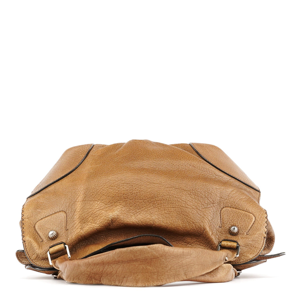 Light Brown Leather Bittersweet Shoulder Bag