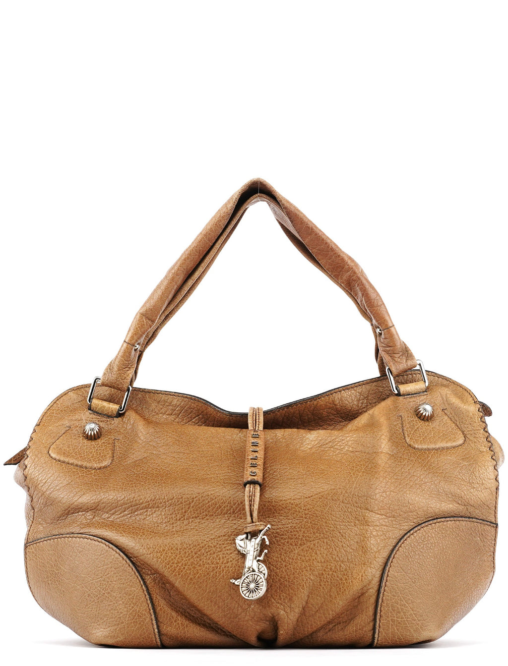 Light Brown Leather Bittersweet Shoulder Bag
