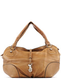 Light Brown Leather Bittersweet Shoulder Bag