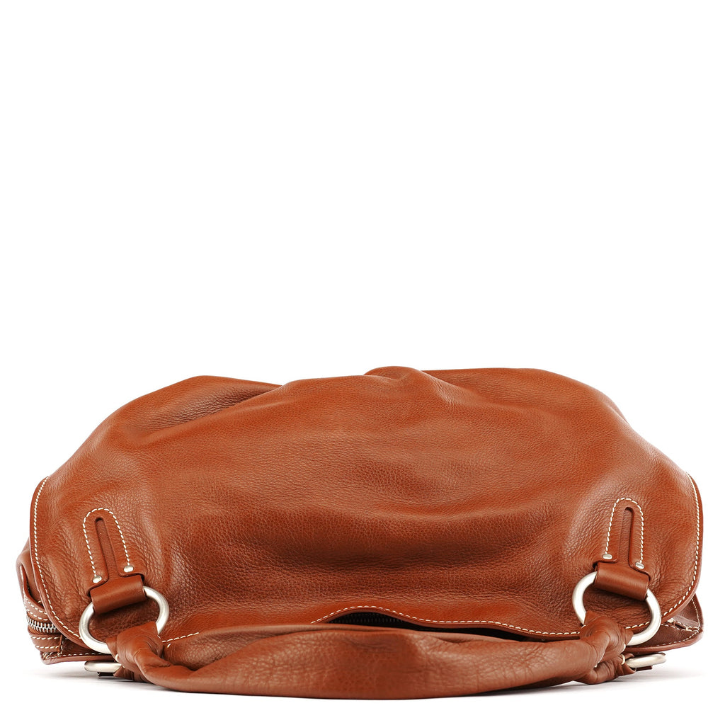 Light Brown Leather Bittersweet Shoulder Bag
