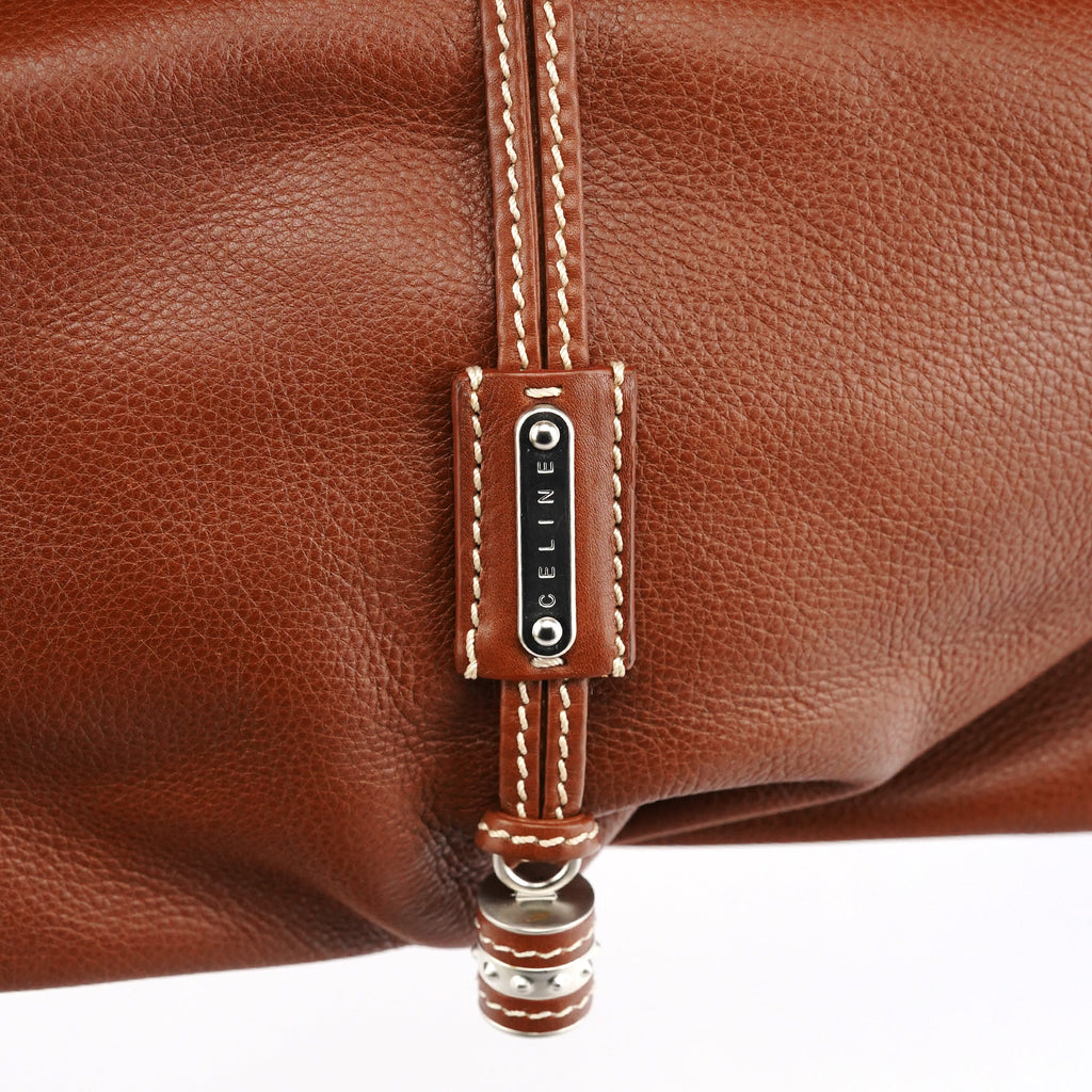 Light Brown Leather Bittersweet Shoulder Bag