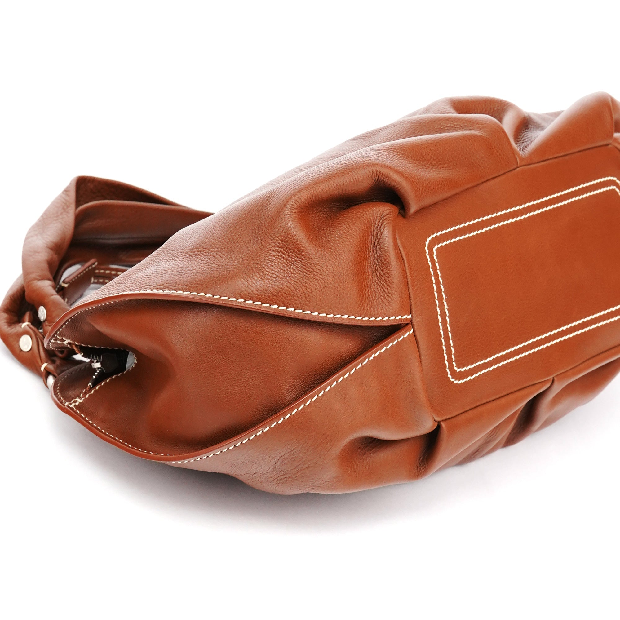 Light Brown Leather Bittersweet Shoulder Bag