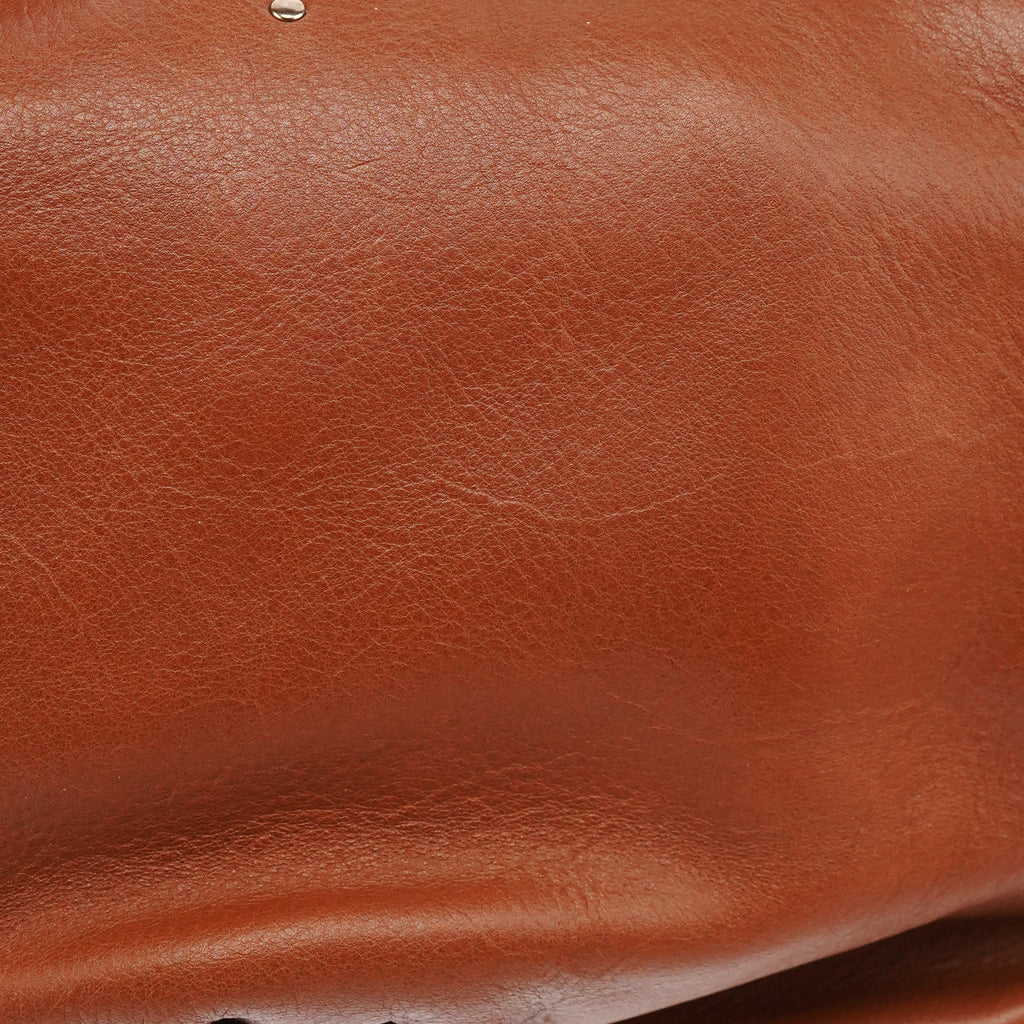 Light Brown Leather Bittersweet Shoulder Bag