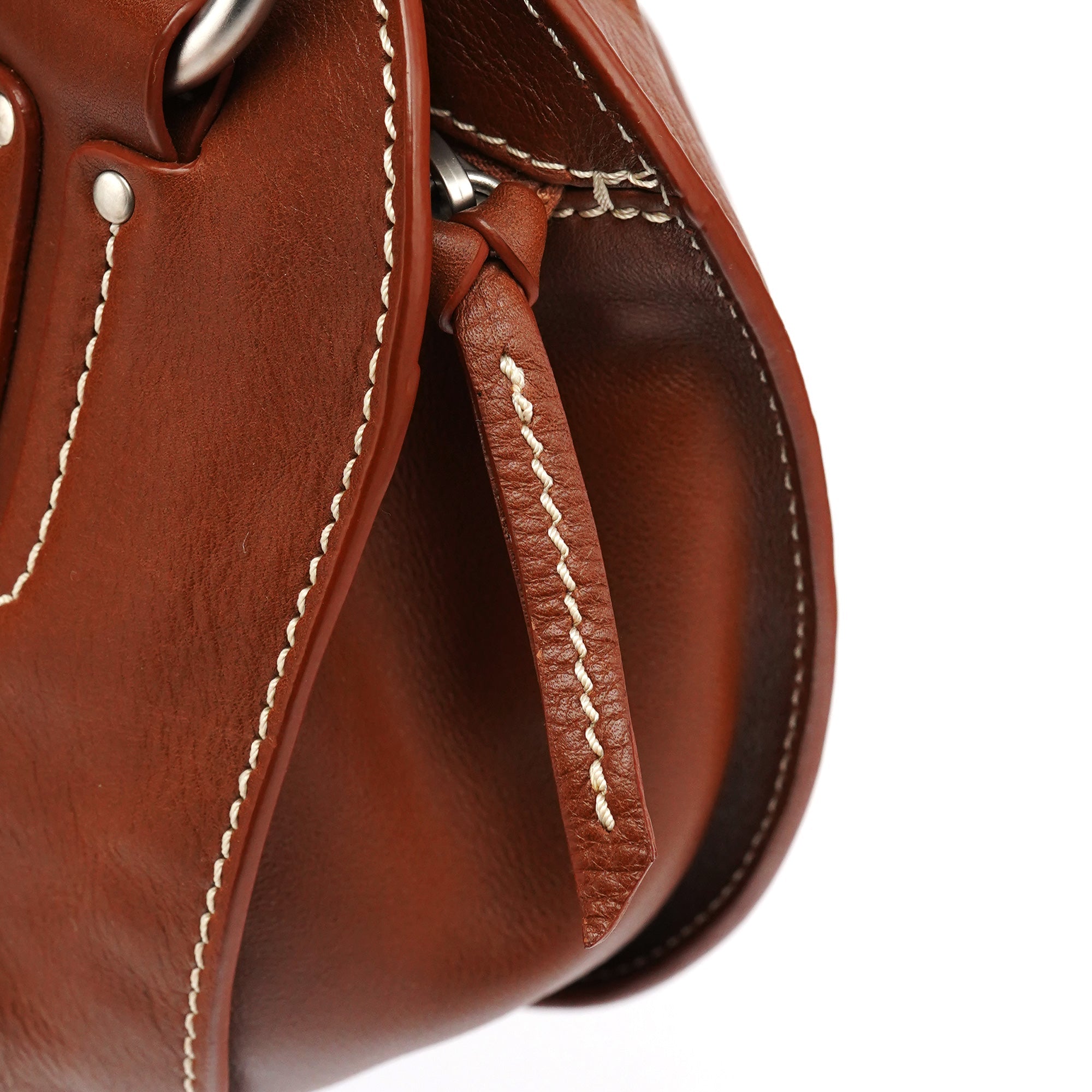 Light Brown Leather Bittersweet Shoulder Bag