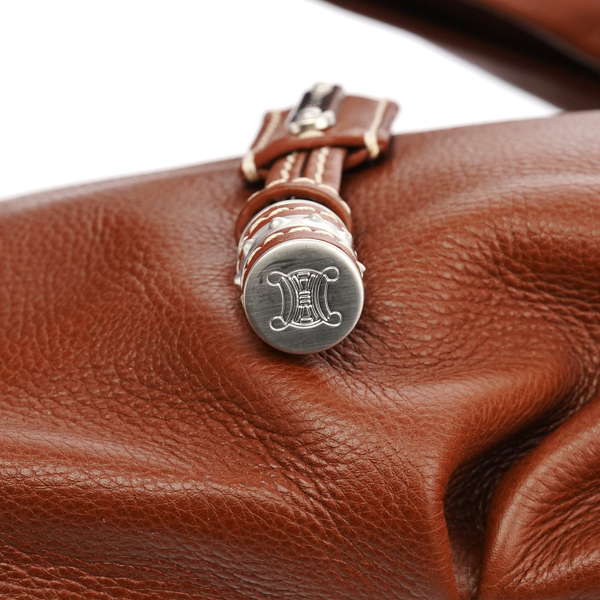 Light Brown Leather Bittersweet Shoulder Bag