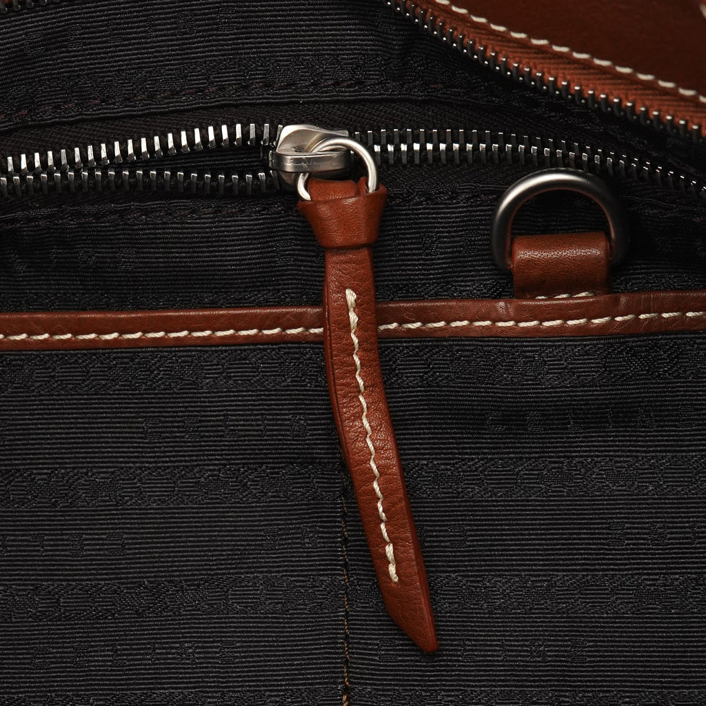 Light Brown Leather Bittersweet Shoulder Bag