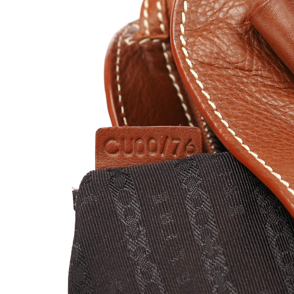 Light Brown Leather Bittersweet Shoulder Bag