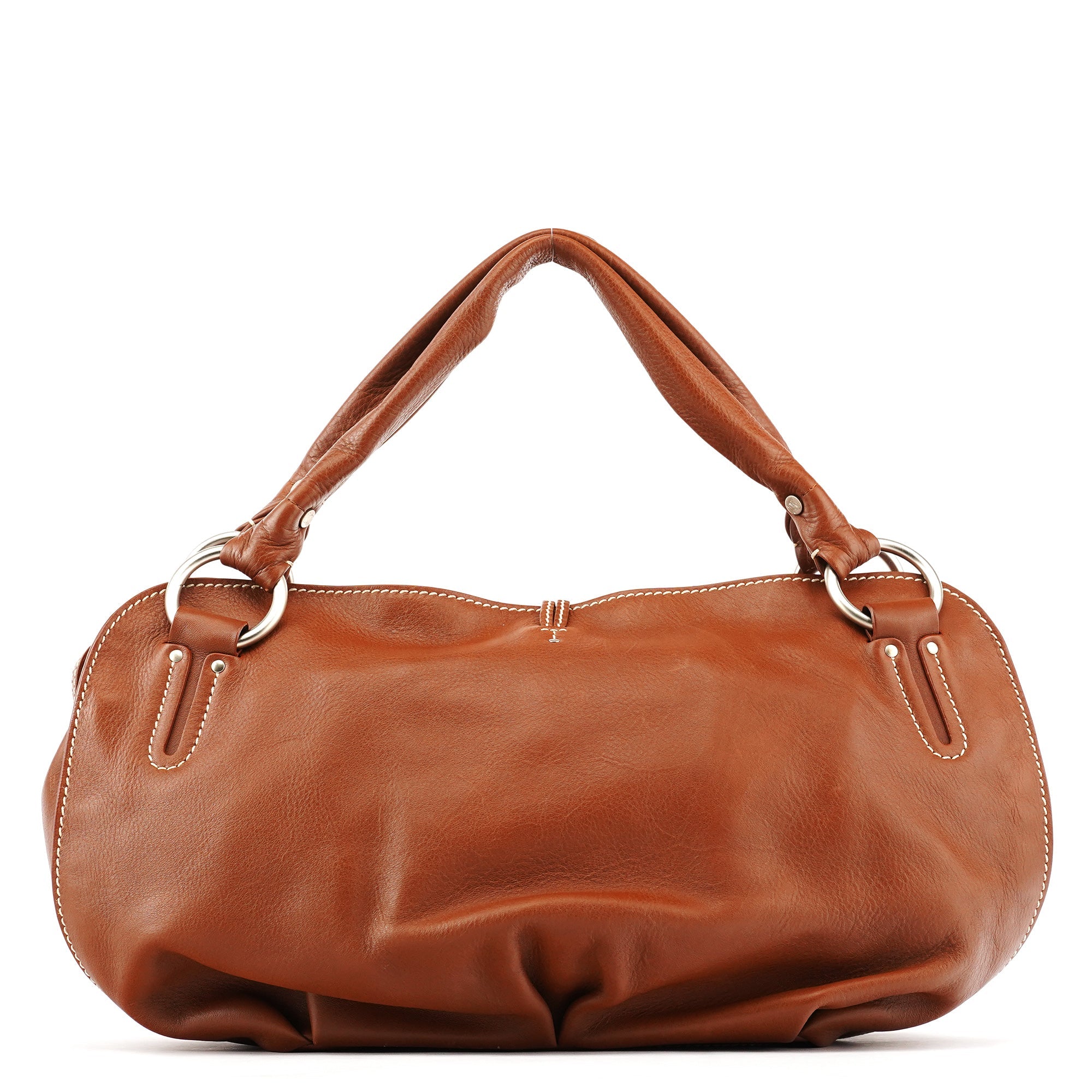 Light Brown Leather Bittersweet Shoulder Bag