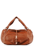 Light Brown Leather Bittersweet Shoulder Bag