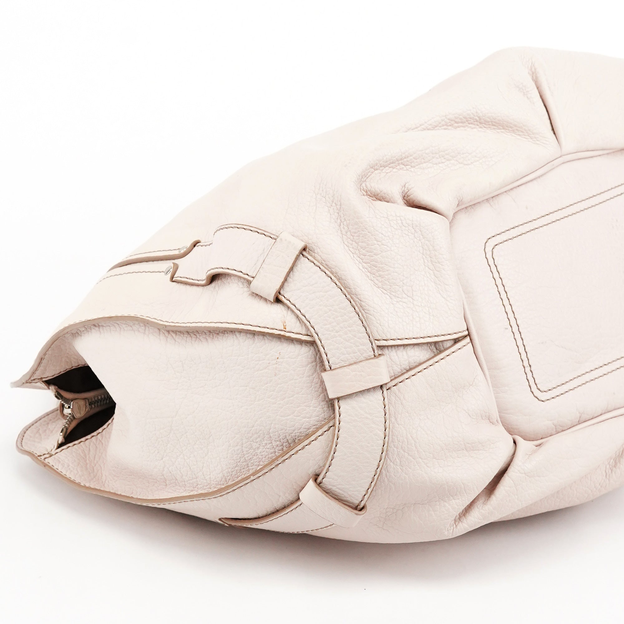Light Pink Leather Bittersweet Shoulder Bag