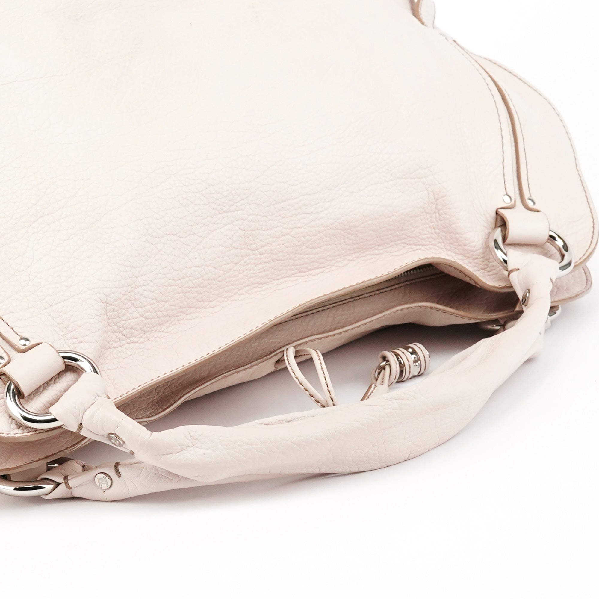 Light Pink Leather Bittersweet Shoulder Bag