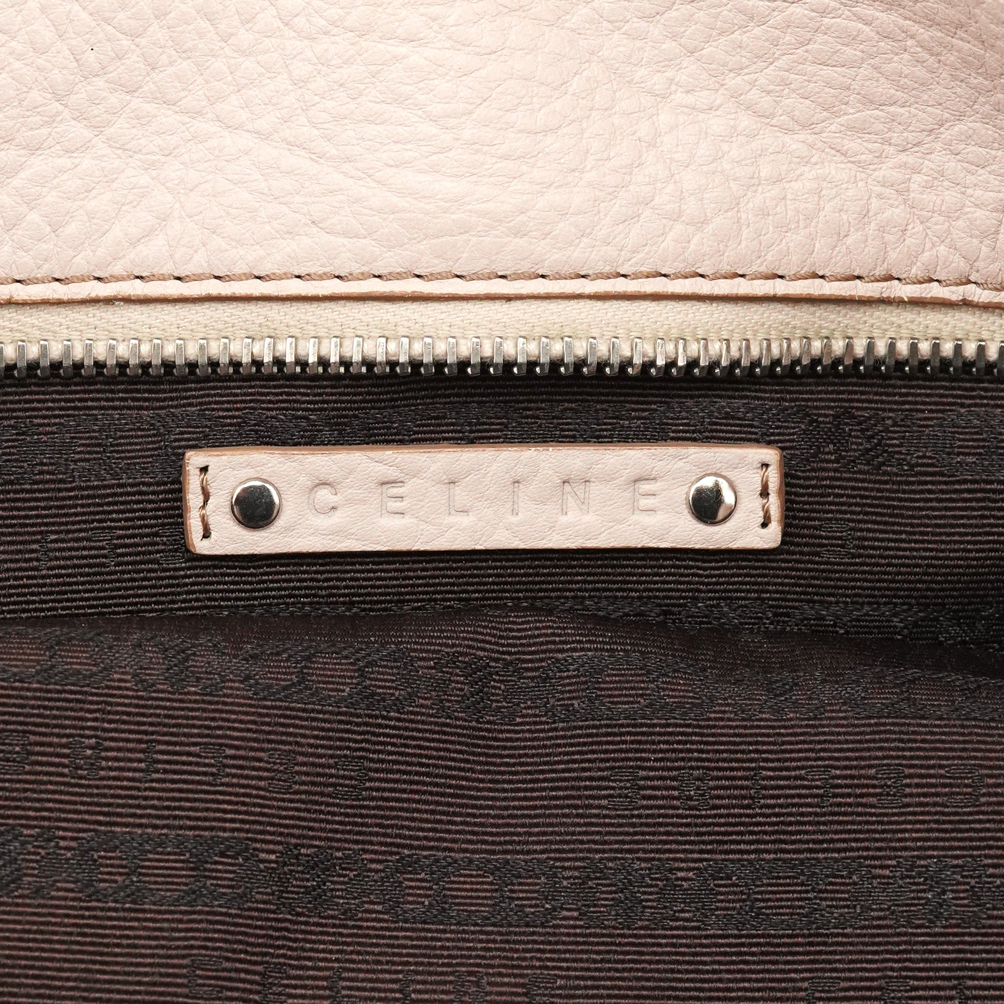 Light Pink Leather Bittersweet Shoulder Bag