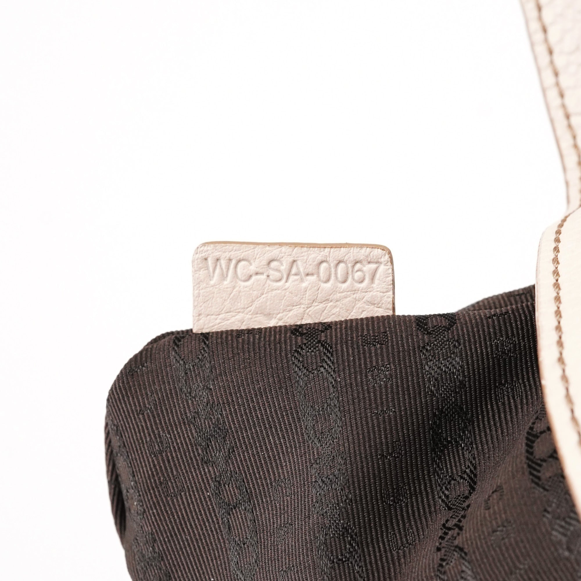 Light Pink Leather Bittersweet Shoulder Bag
