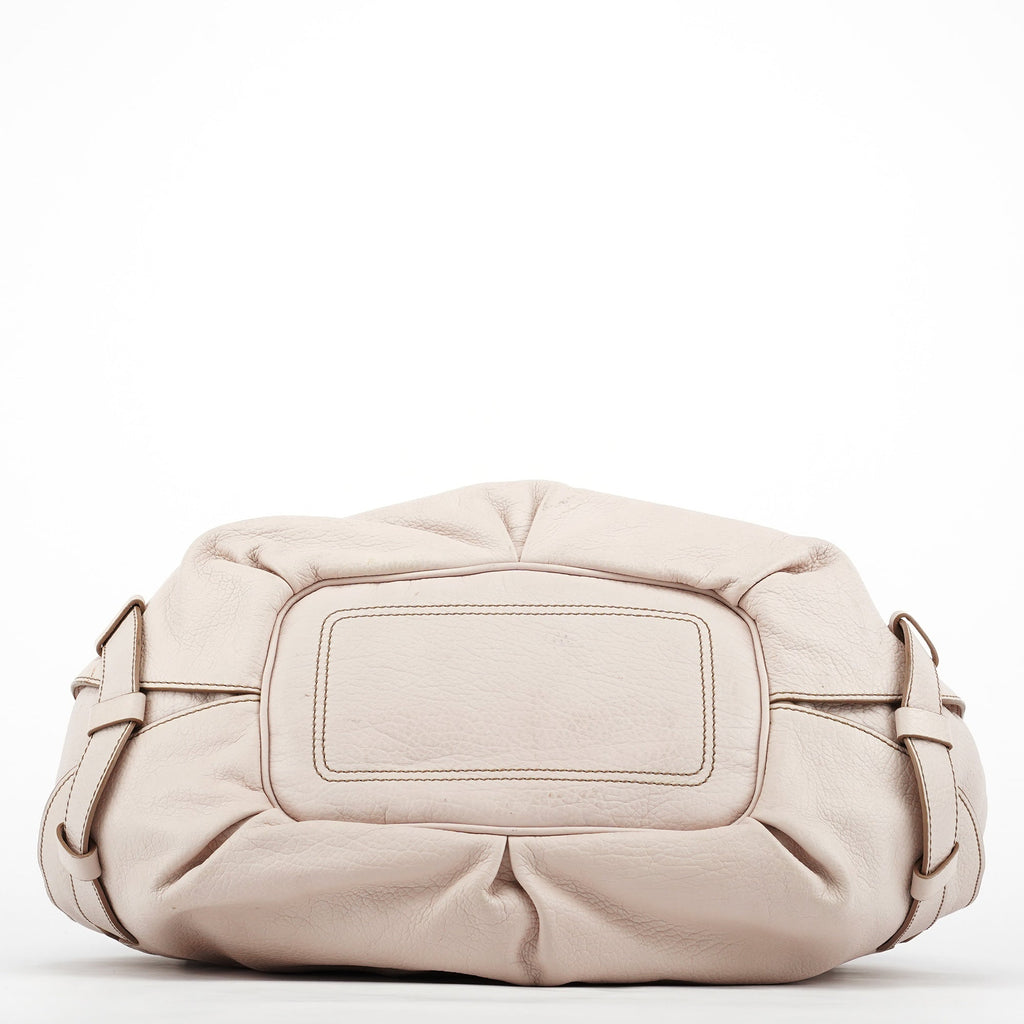 Light Pink Leather Bittersweet Shoulder Bag