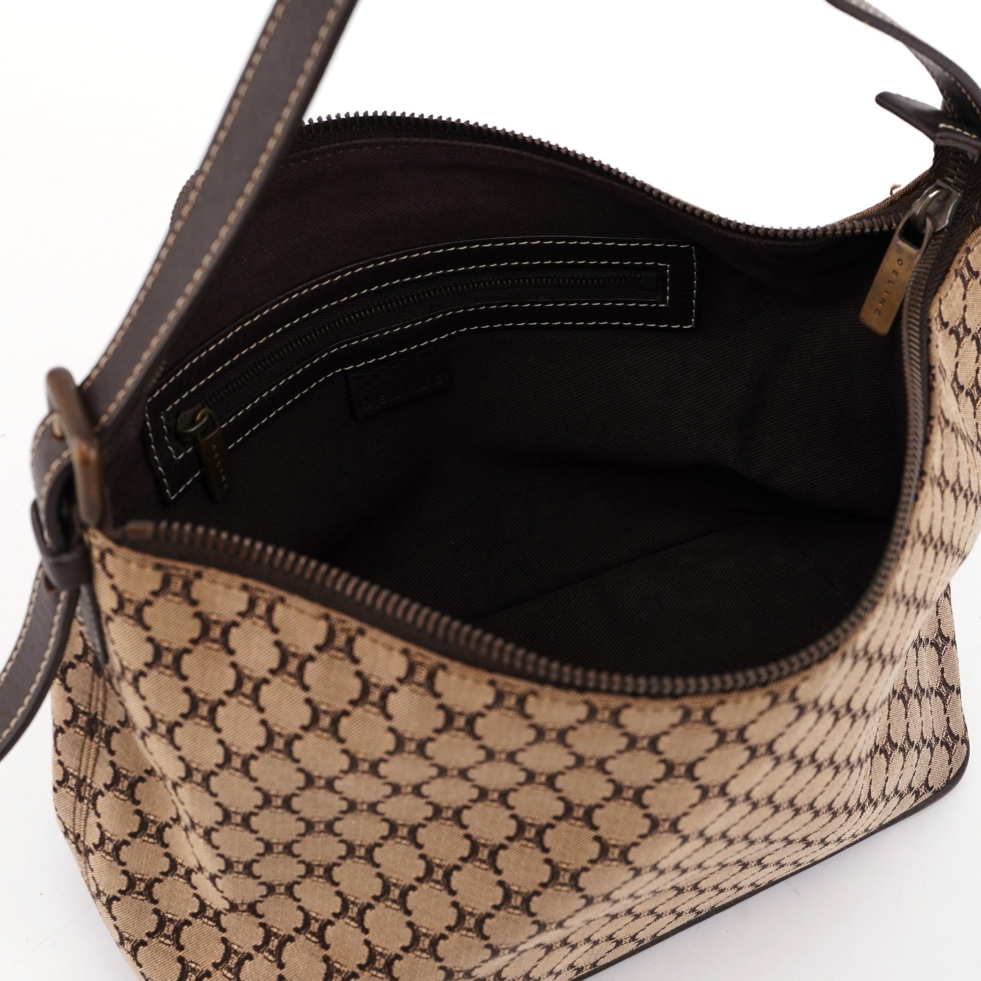 Monogram Canvas Hobo Shoulder Bag
