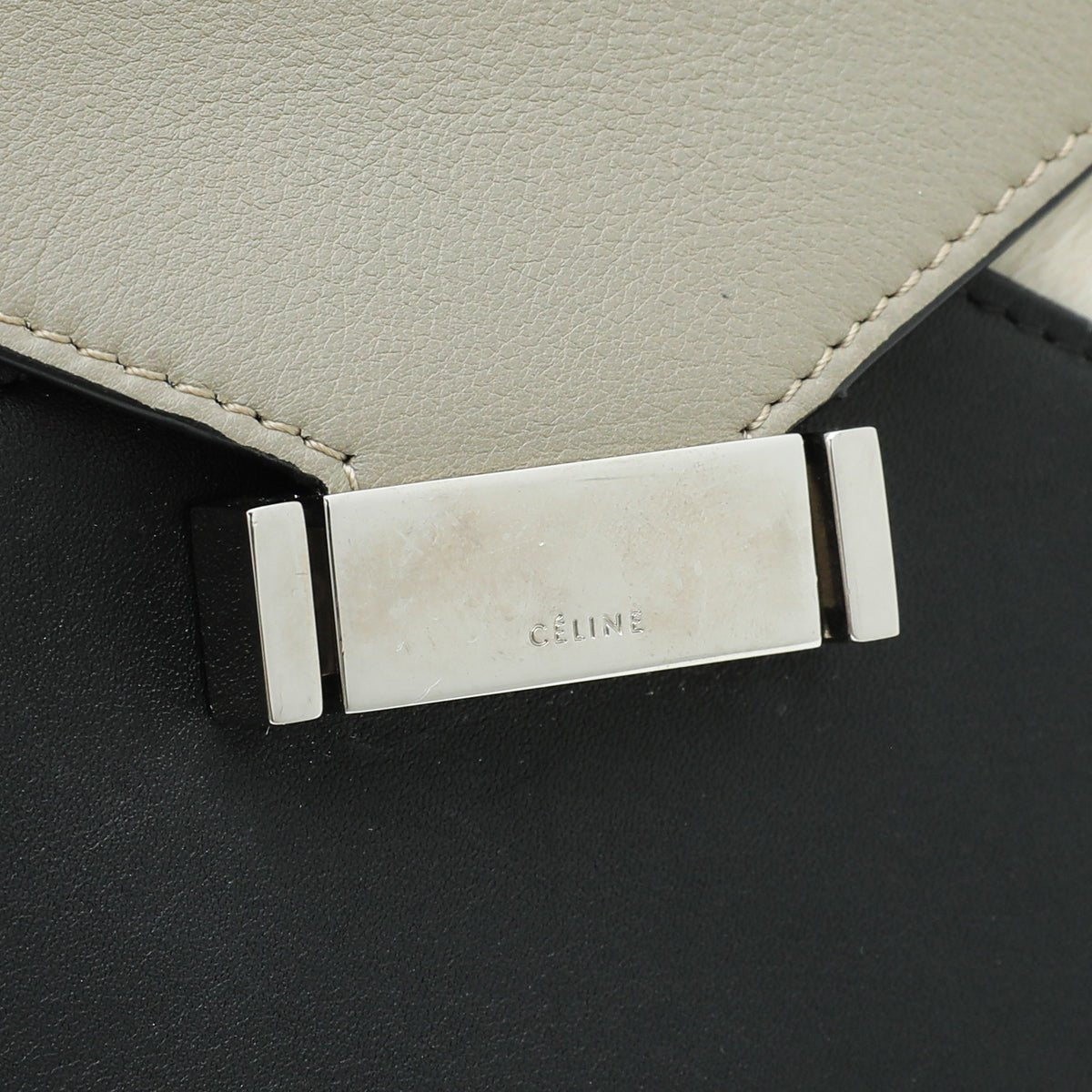 Celine Multicolor Diamond Medium Clutch