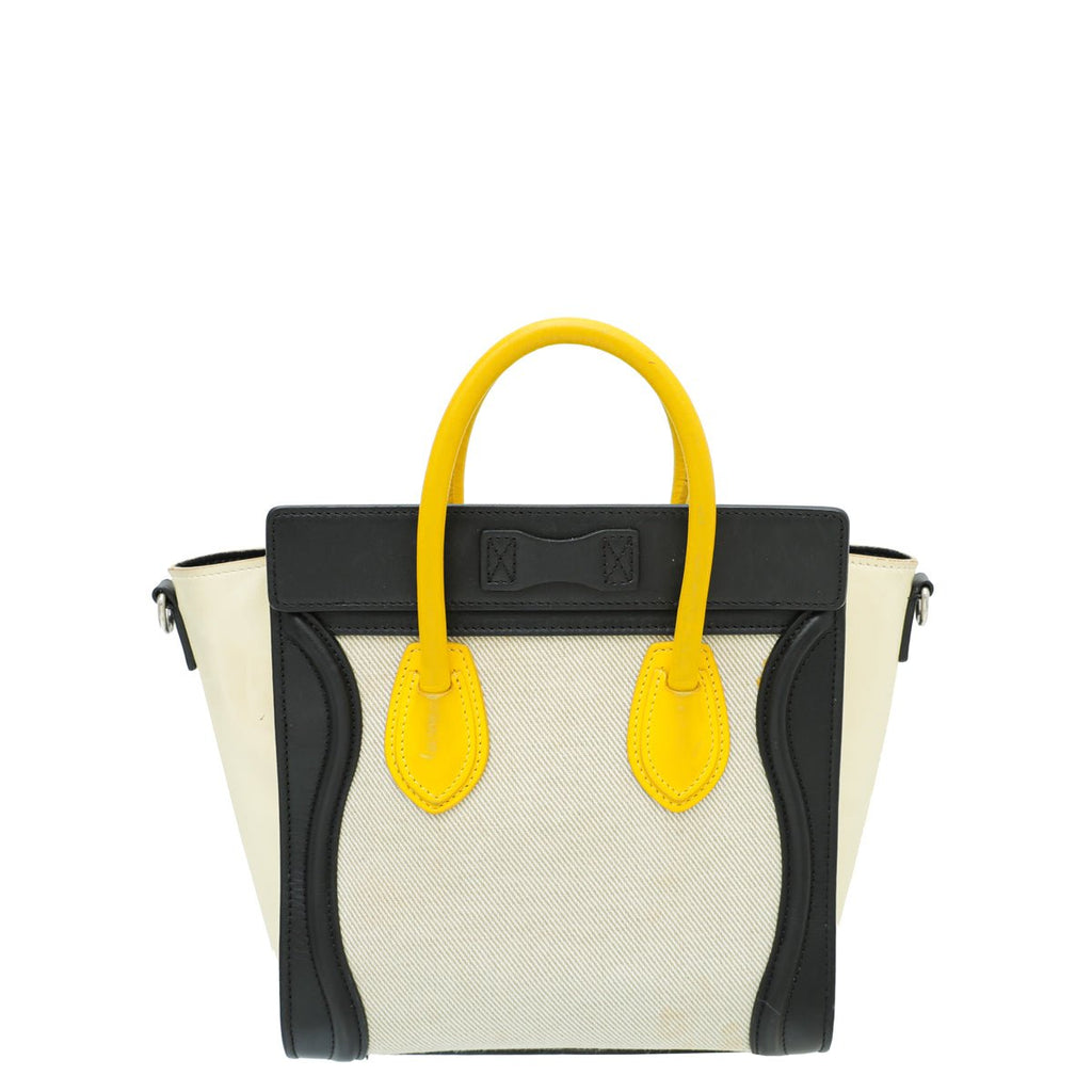 Celine Multicolor Nano Luggage Bag