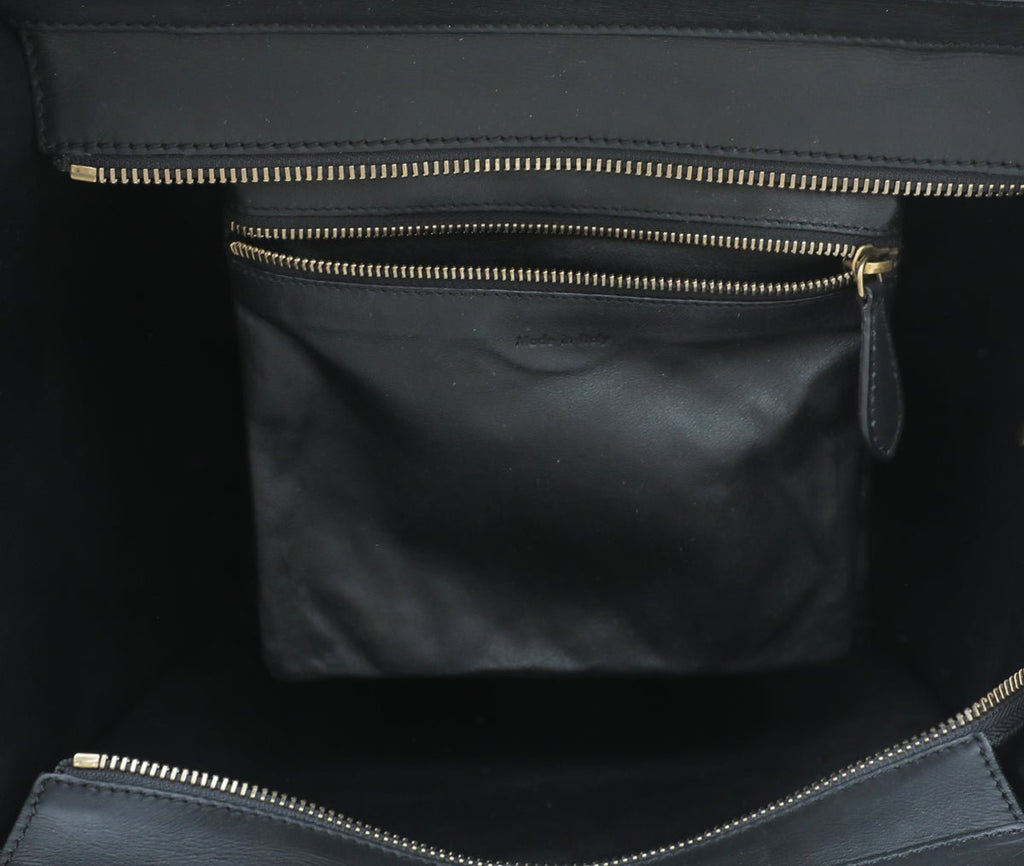 Celine Multicolor Shrunken Mini Luggage Bag