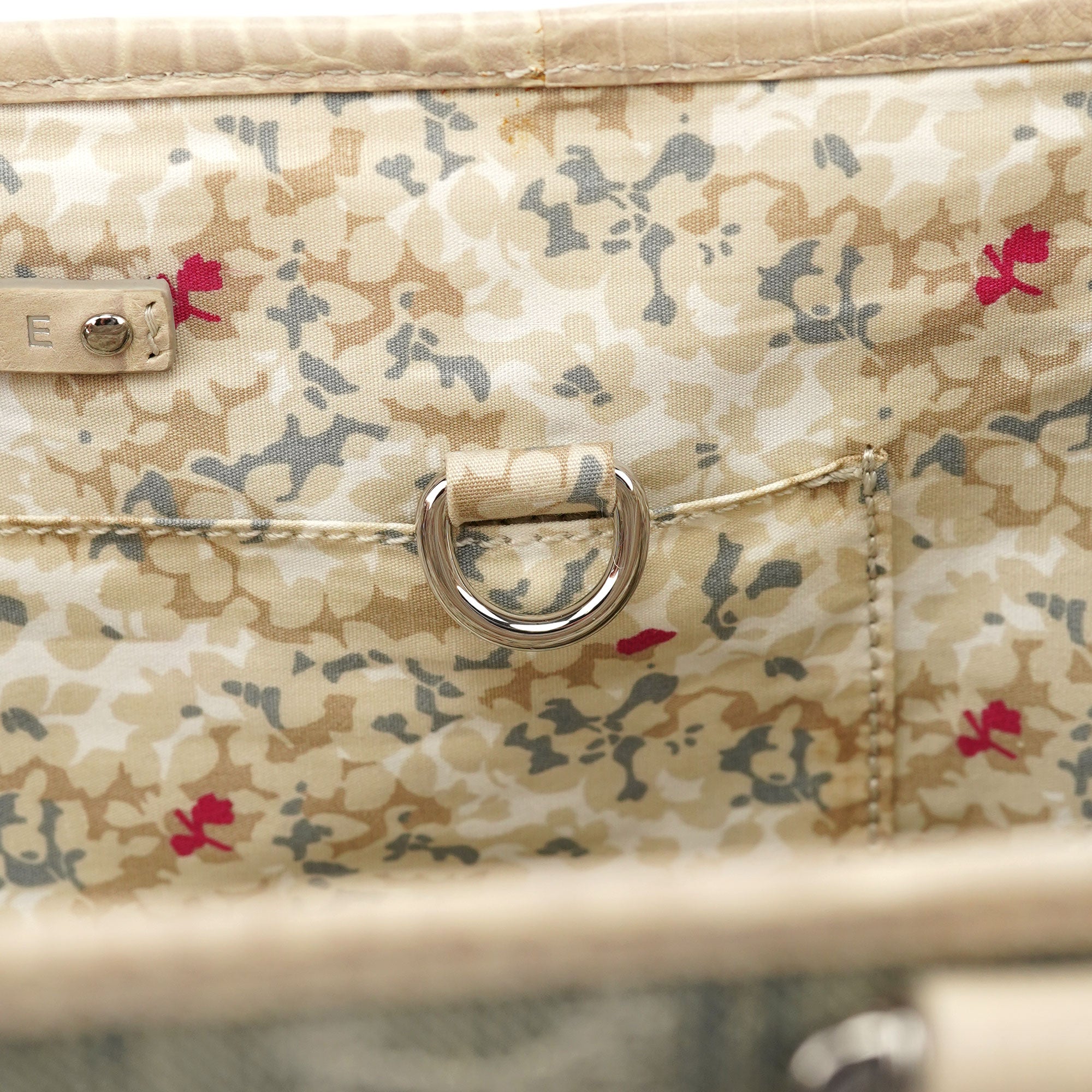 Navy Denim Gradient Triomphe Tote