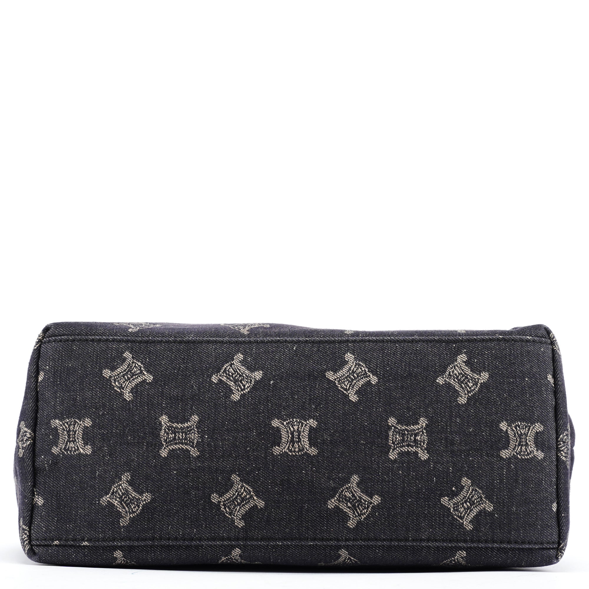 Navy Denim Macadam Tote Bag