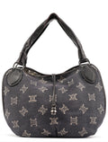 Navy Denim Monogram Bittersweet Shoulder Bag