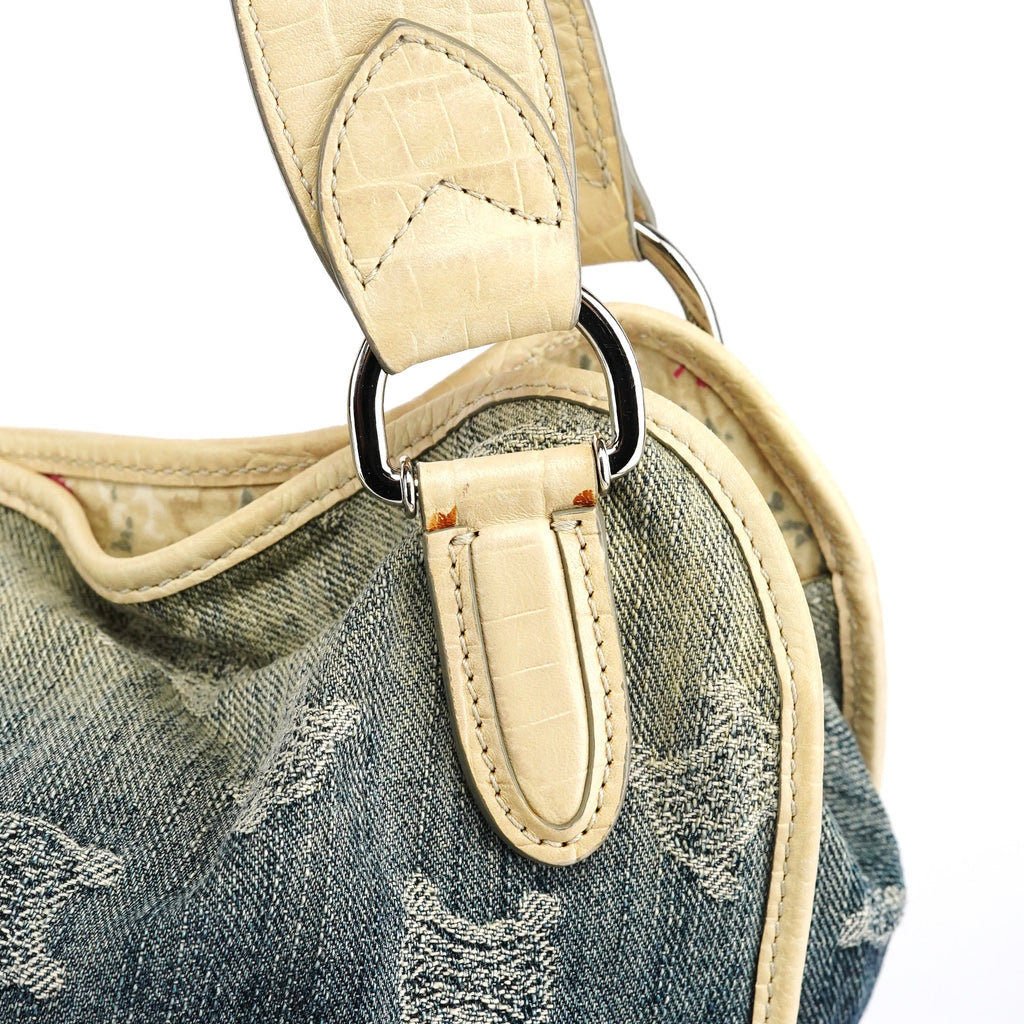 Navy Gradient Denim Bittersweet Shoulder Bag