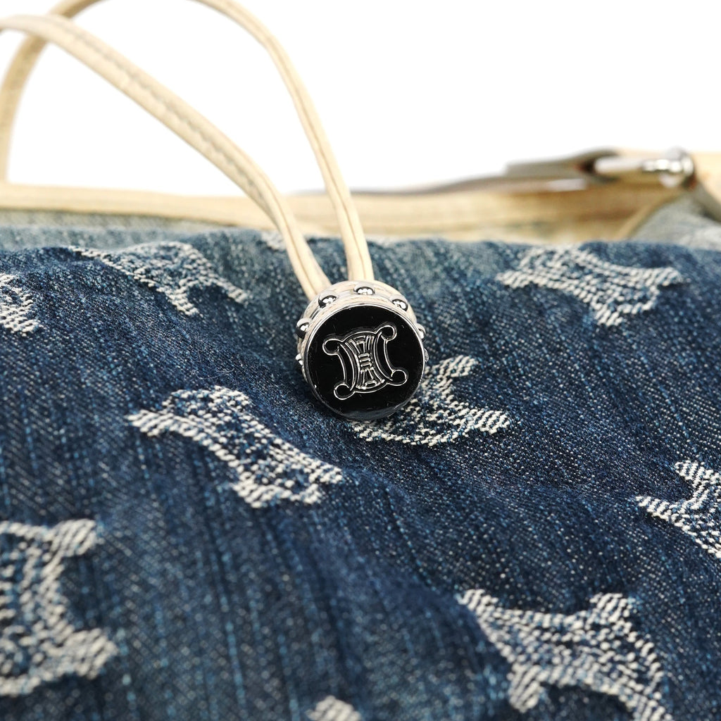 Navy Gradient Denim Bittersweet Shoulder Bag