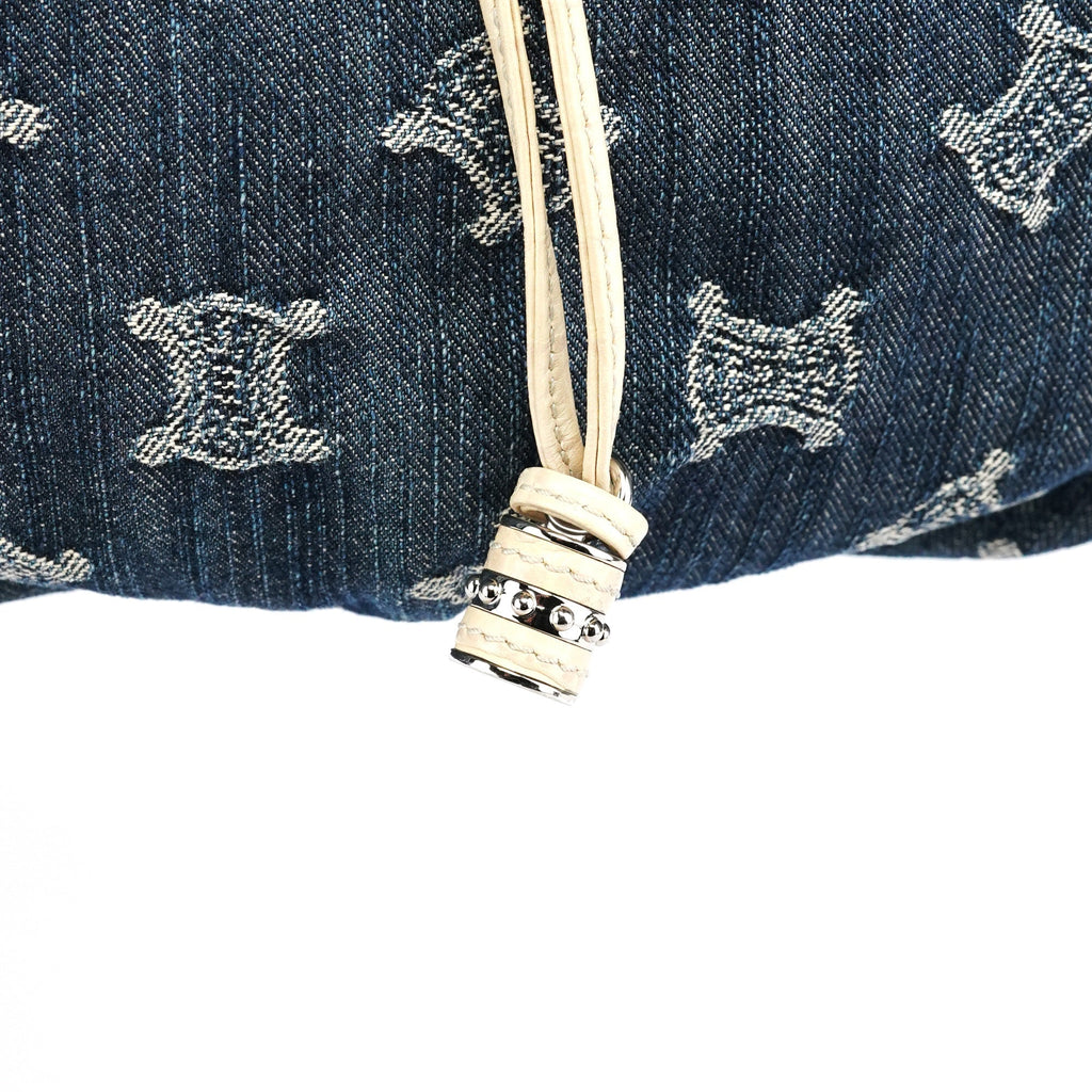 Navy Gradient Denim Bittersweet Shoulder Bag