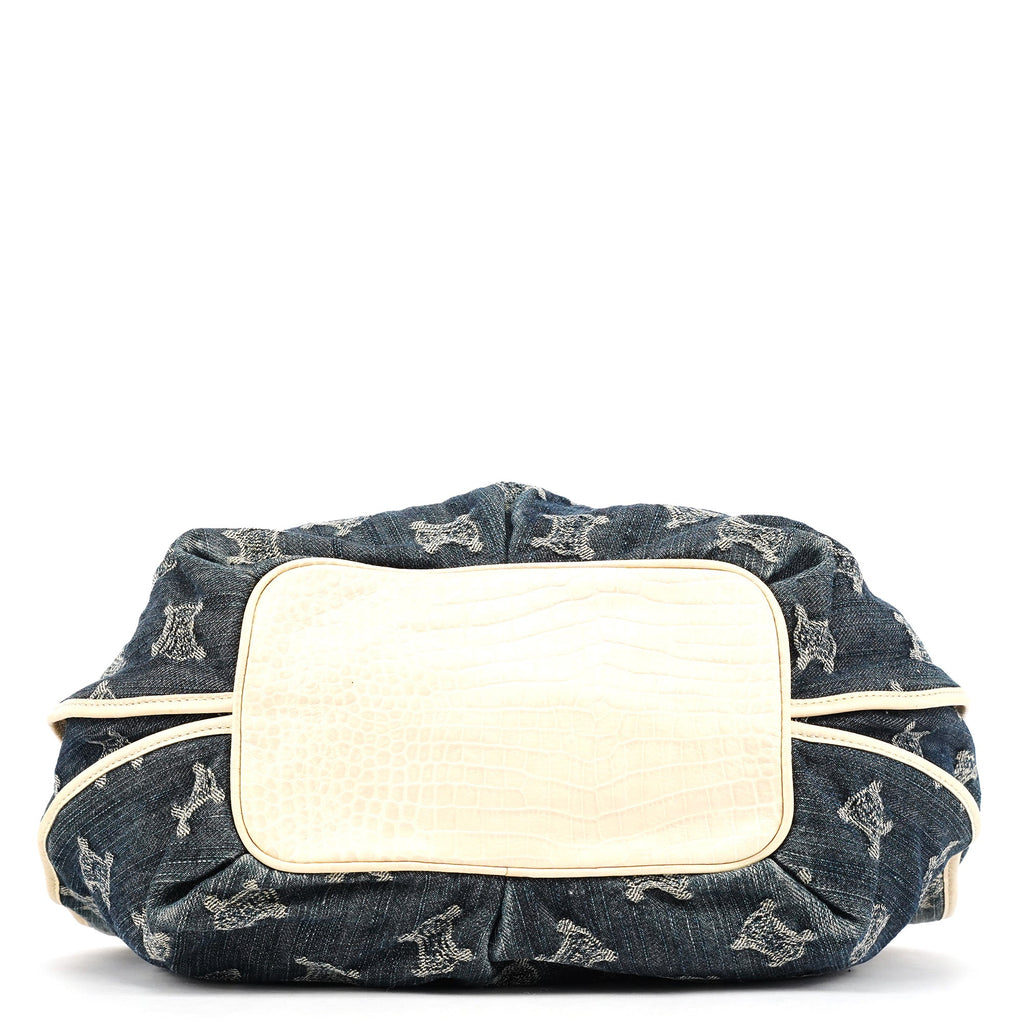Navy Gradient Denim Bittersweet Shoulder Bag