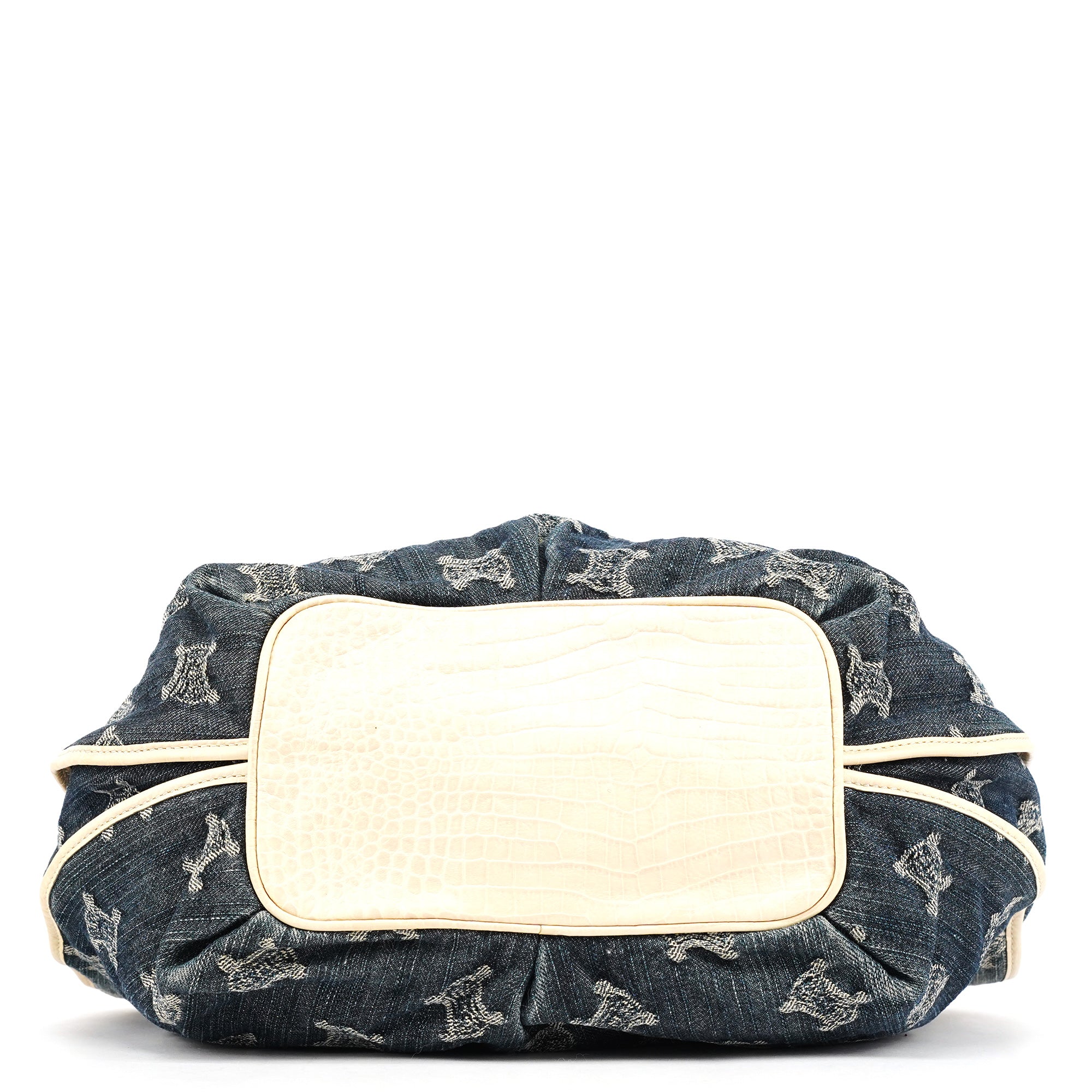 Navy Gradient Denim Bittersweet Shoulder Bag