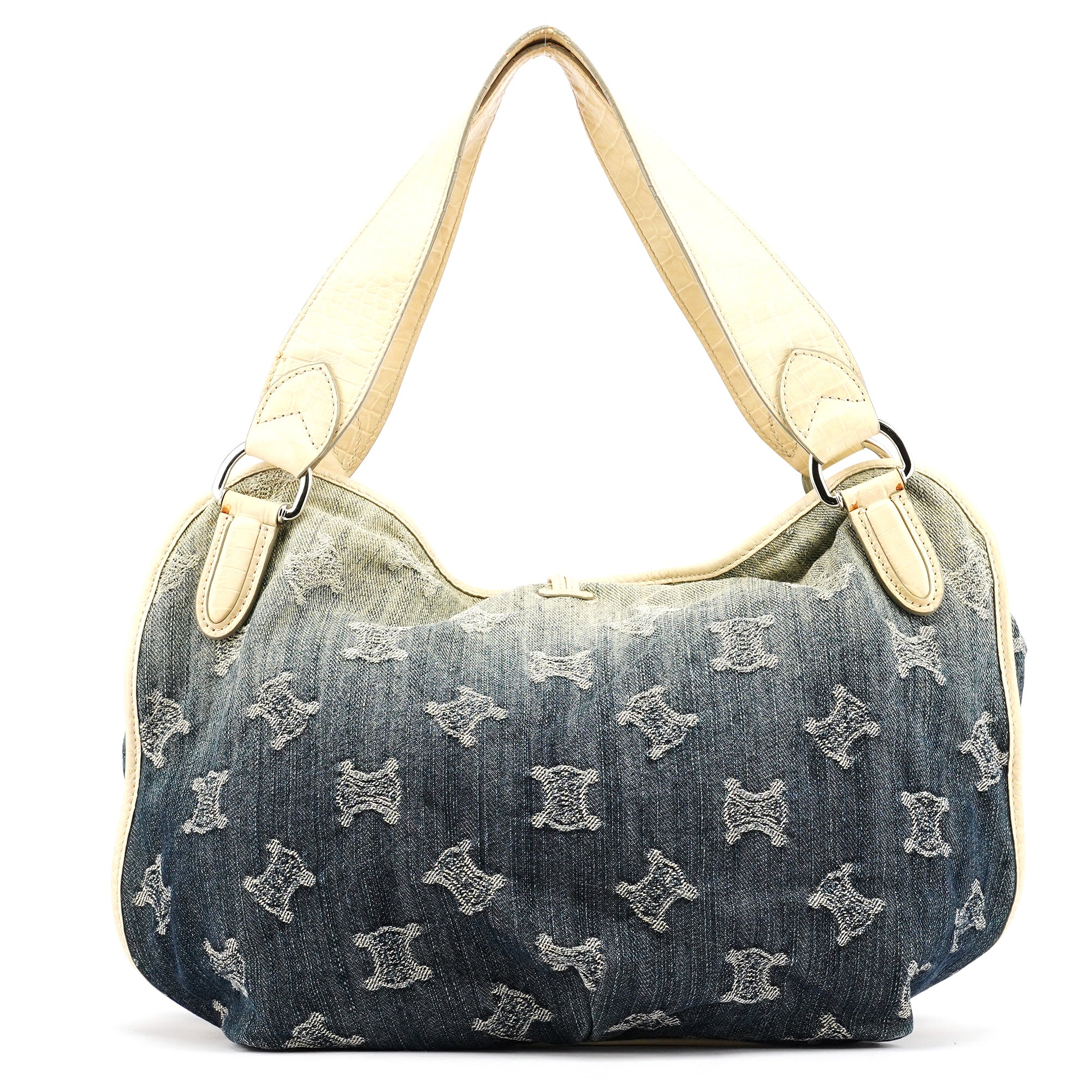 Navy Gradient Denim Bittersweet Shoulder Bag