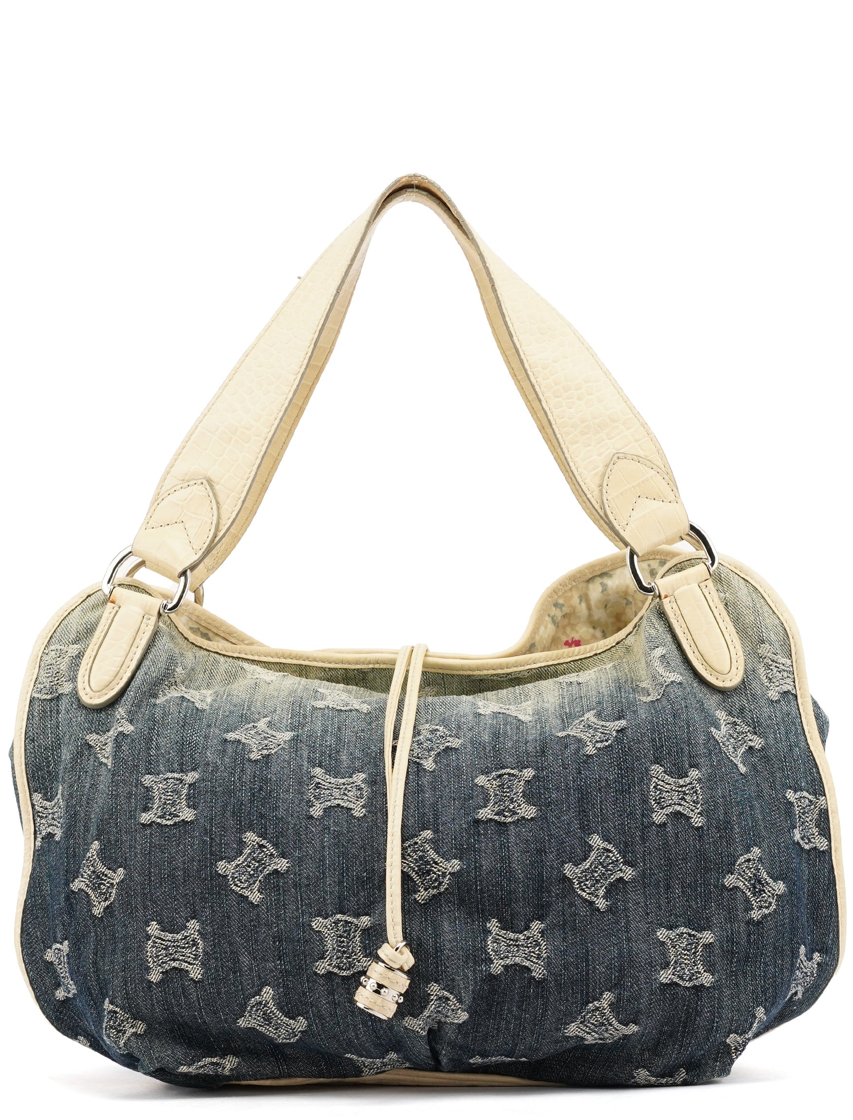 Navy Gradient Denim Bittersweet Shoulder Bag