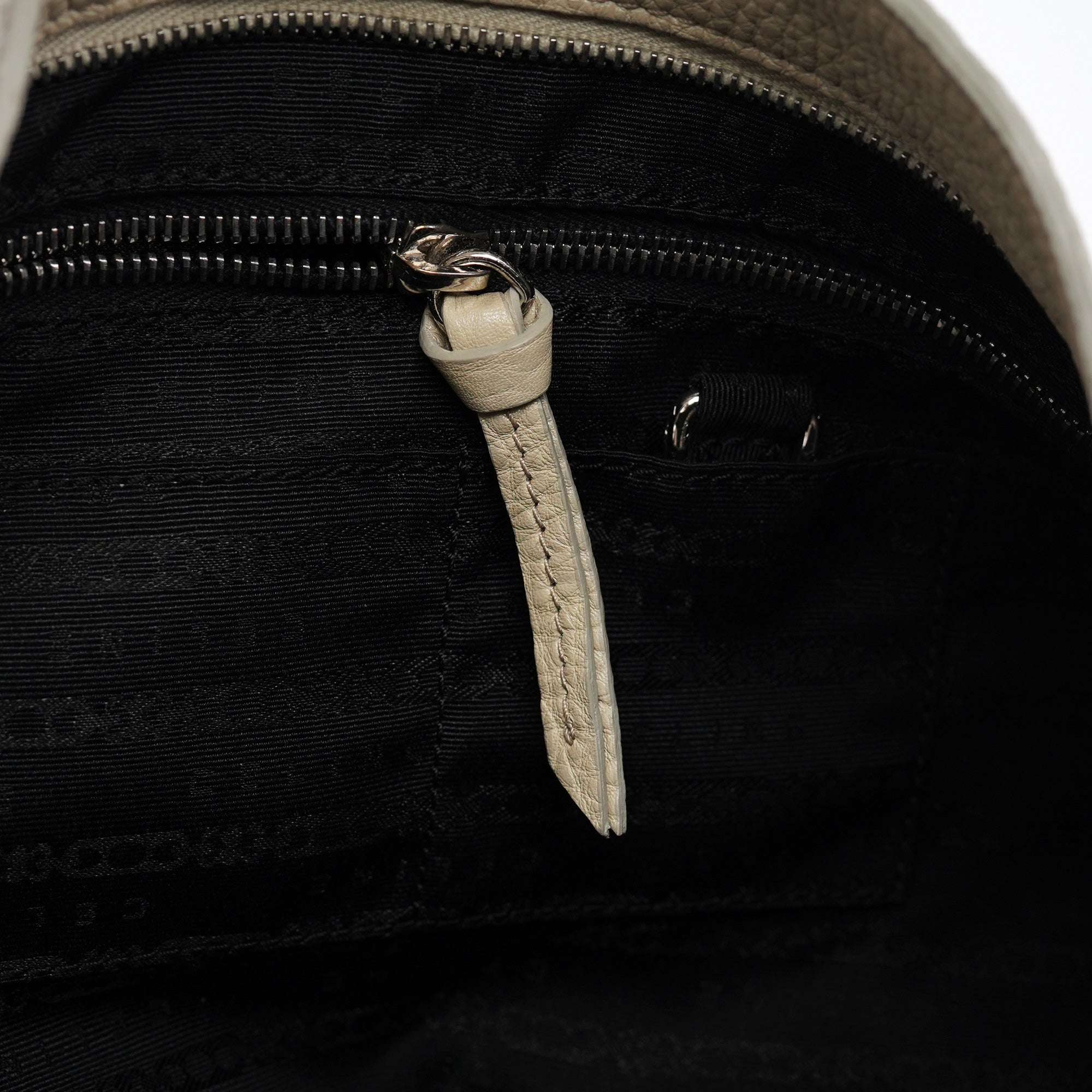 Off White Leather Bittersweet Shoulder Bag